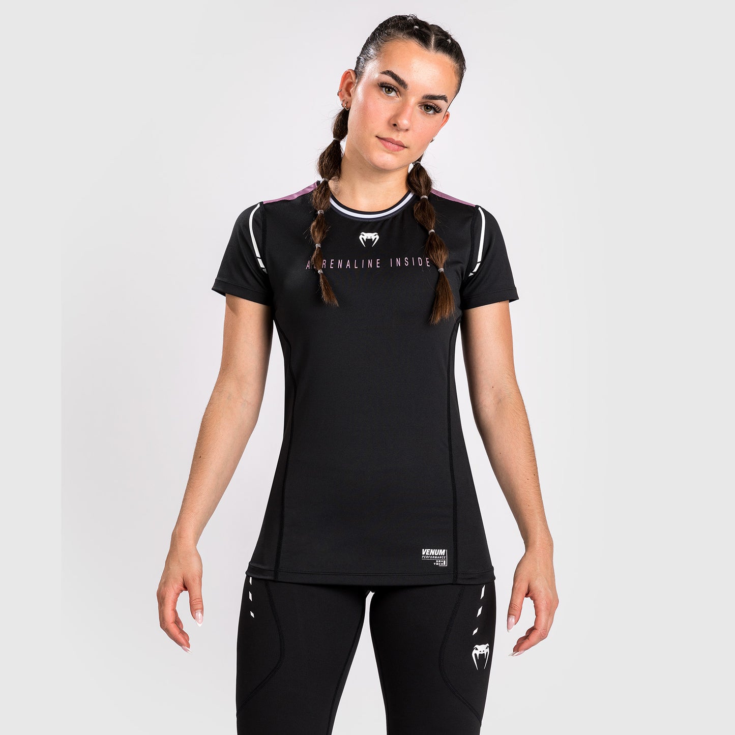 Venum Adrenaline 女士 Dry Tech T恤 – 紫色