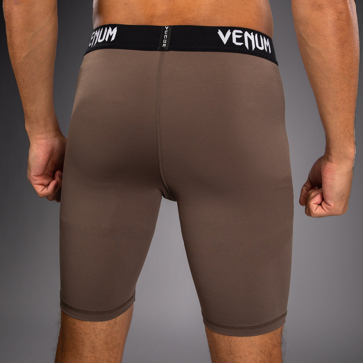 Venum UFC Unity by Venum Authentic Fight Week 男子功能压缩短裤 - 棕色