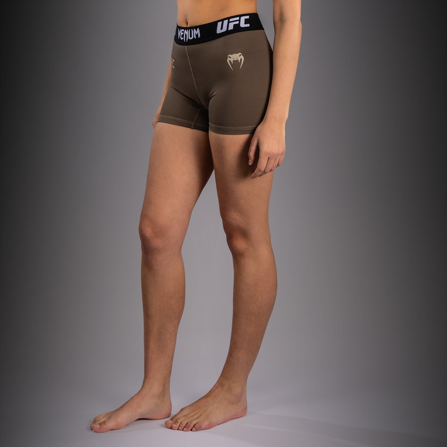 Venum UFC Unity by Venum Authentic Fight Week 女子功能压缩短裤 - 棕色