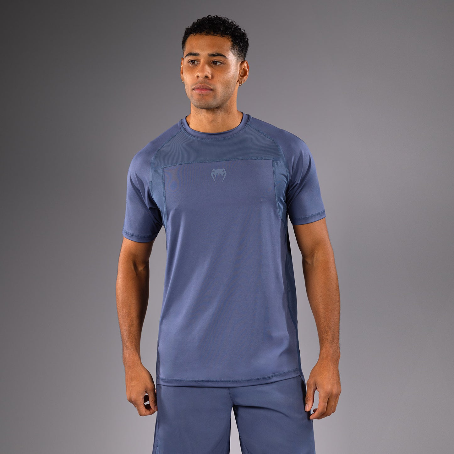 Venum G-Fit Air 男士 Dry-Tech T恤 – 雾蓝色