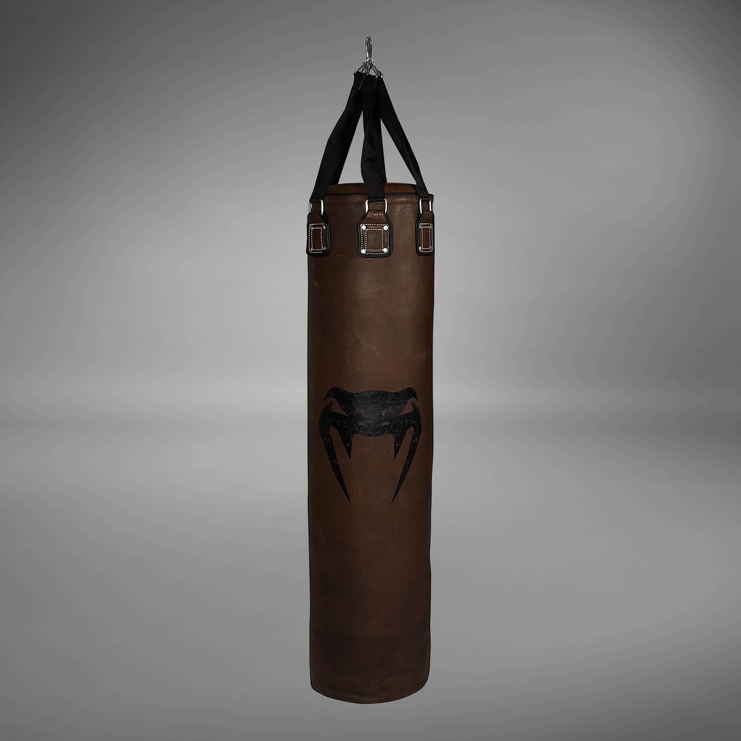 Venum Vintage 重型沙袋 – 棕色 – 填充 – 牛皮革