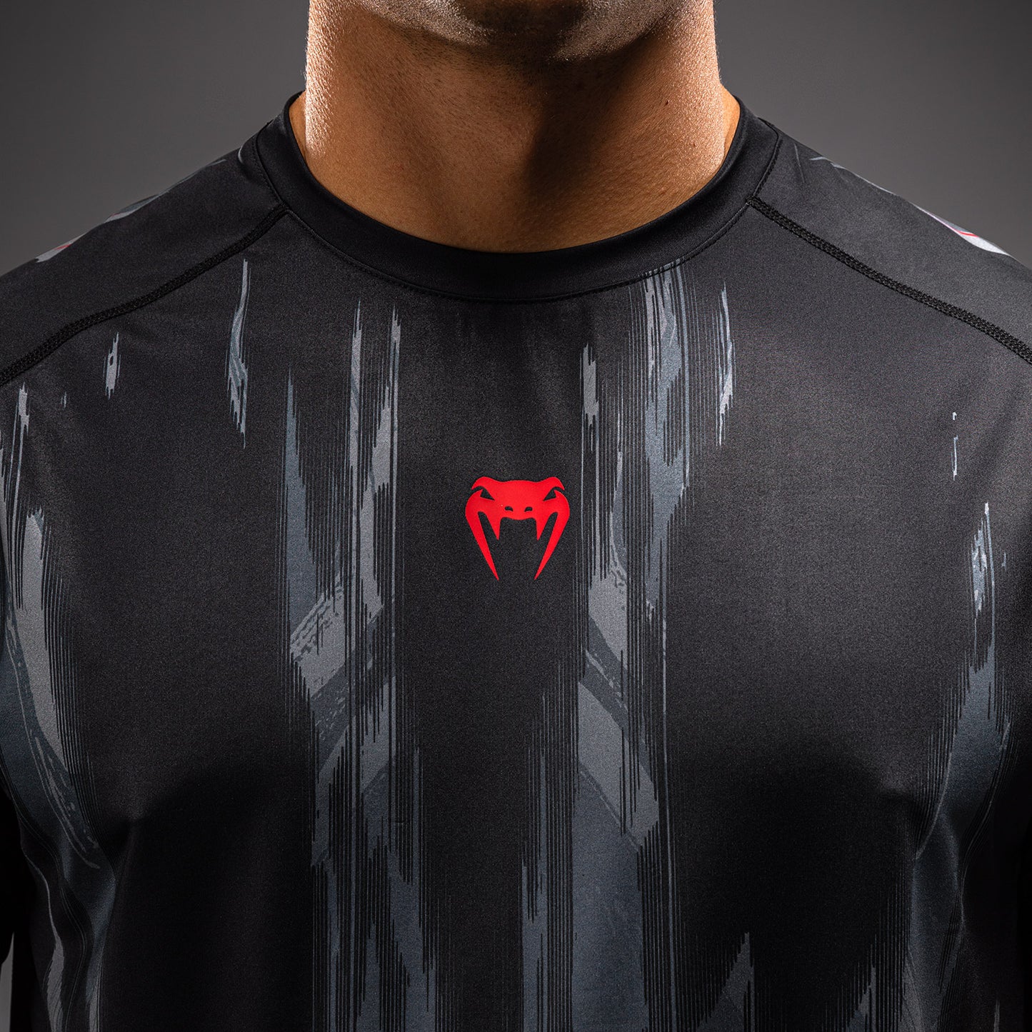 Venum Demon Dry Tech T恤 - 黑色/灰色