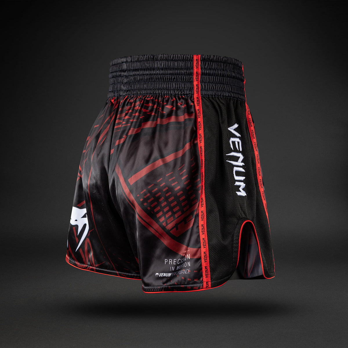 Venum Crimson Viper 2.0 泰拳短裤 - 黑色/红色