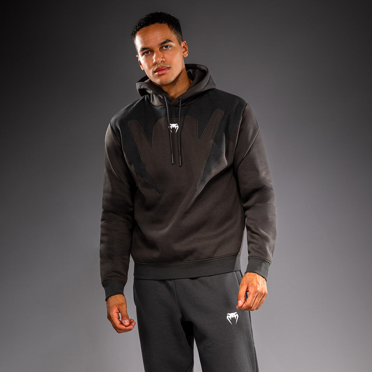 Venum Attack Fleece & Weave 连帽衫 - 灰色