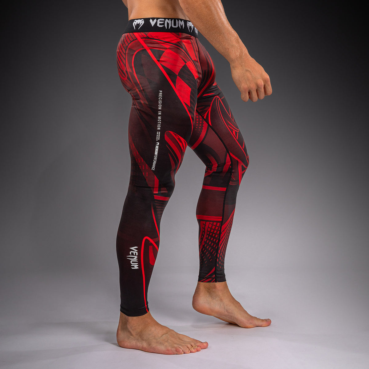 Venum Crimson Viper 2.0 压缩紧身裤 - 黑色/红色
