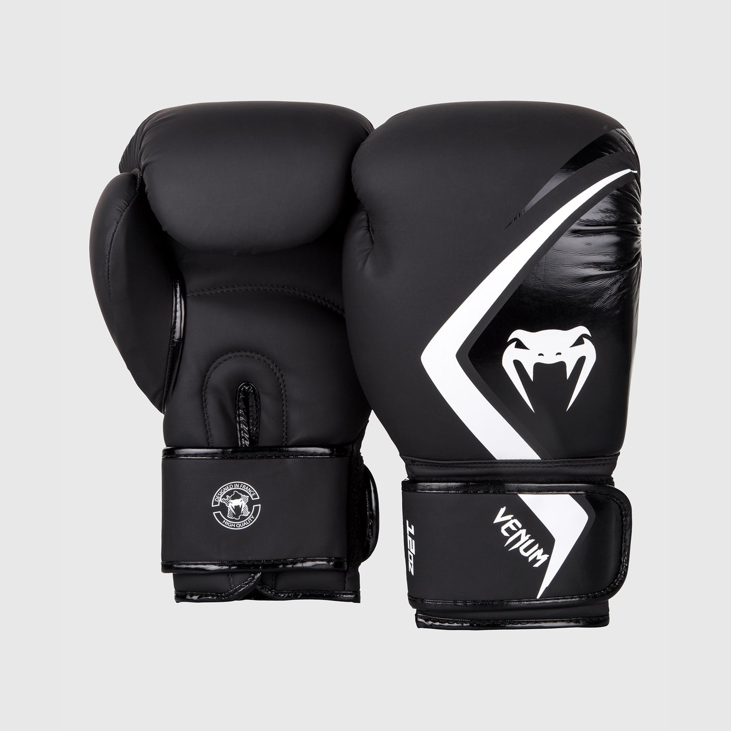 Venum 拳击手套 Contender 2.0 – 黑色/灰色-白色