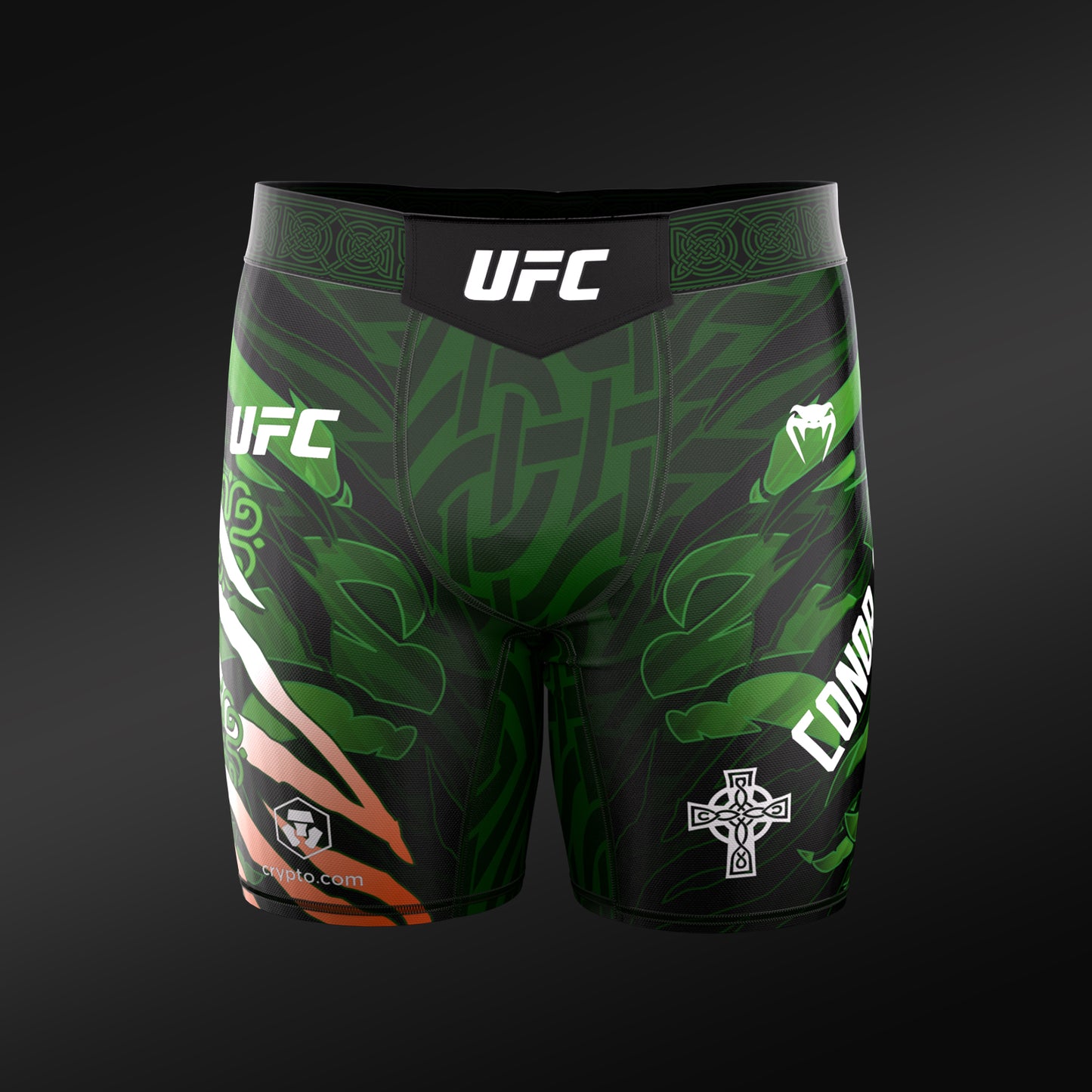 VENUM UFC Unrivaled 康纳·麦格雷戈男士综合格斗短裤 - 绿色
