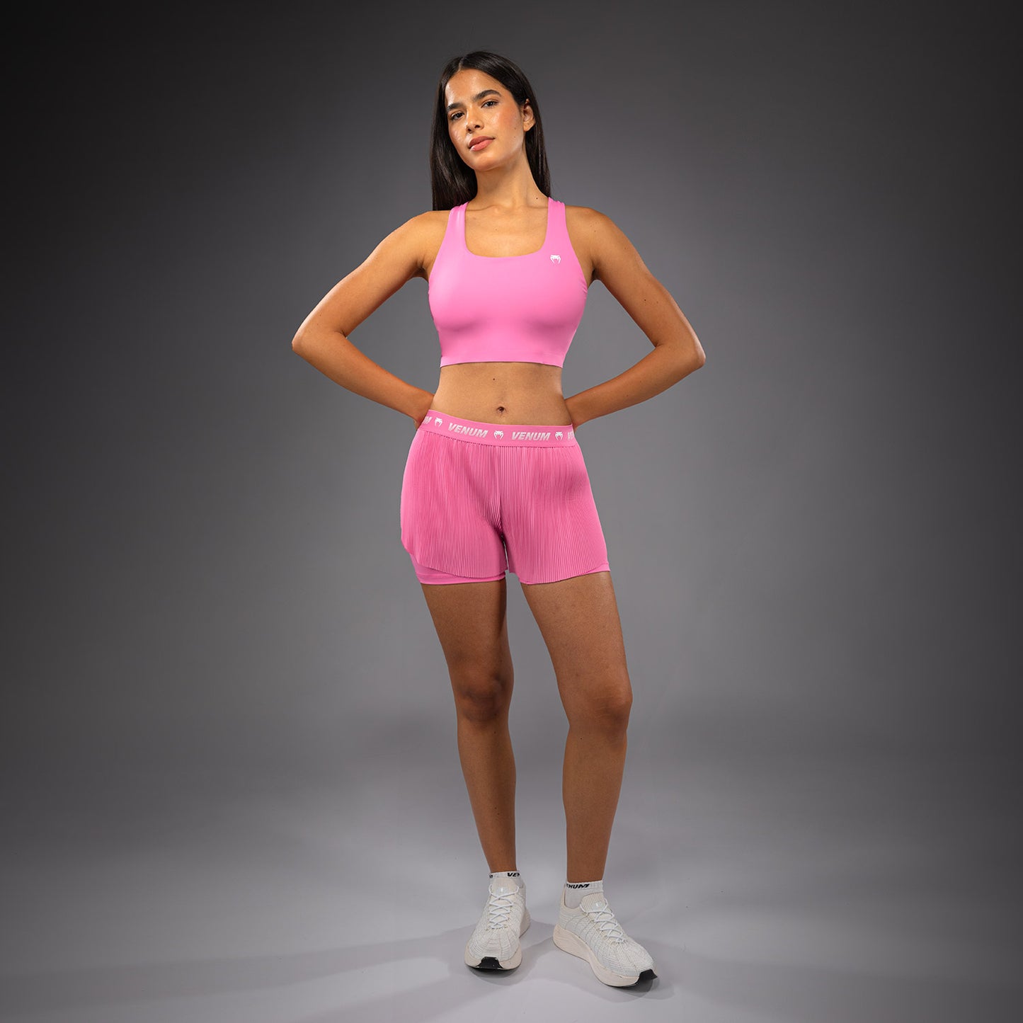 Venum Flowfit 女士训练短裤 – 糖果粉