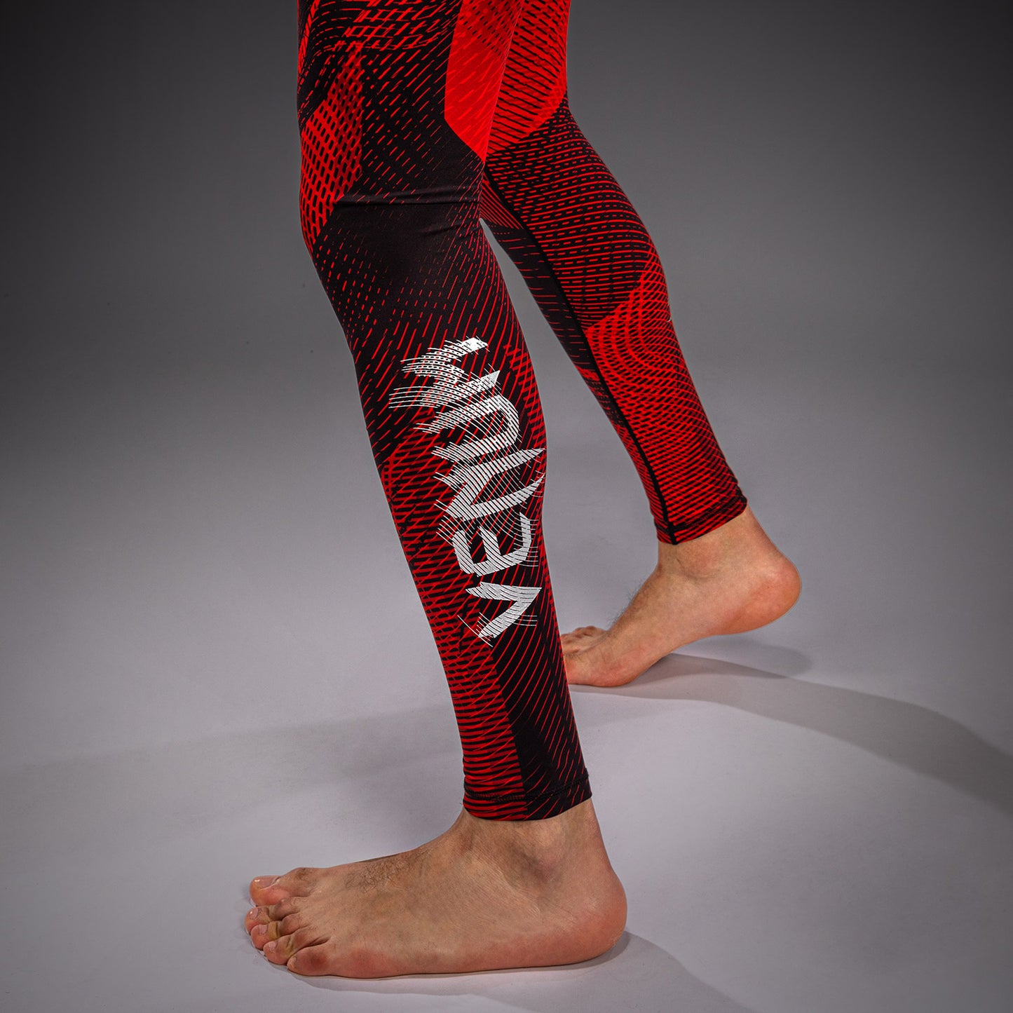 Venum Galactic 3.0 紧身裤 - 红色/银色