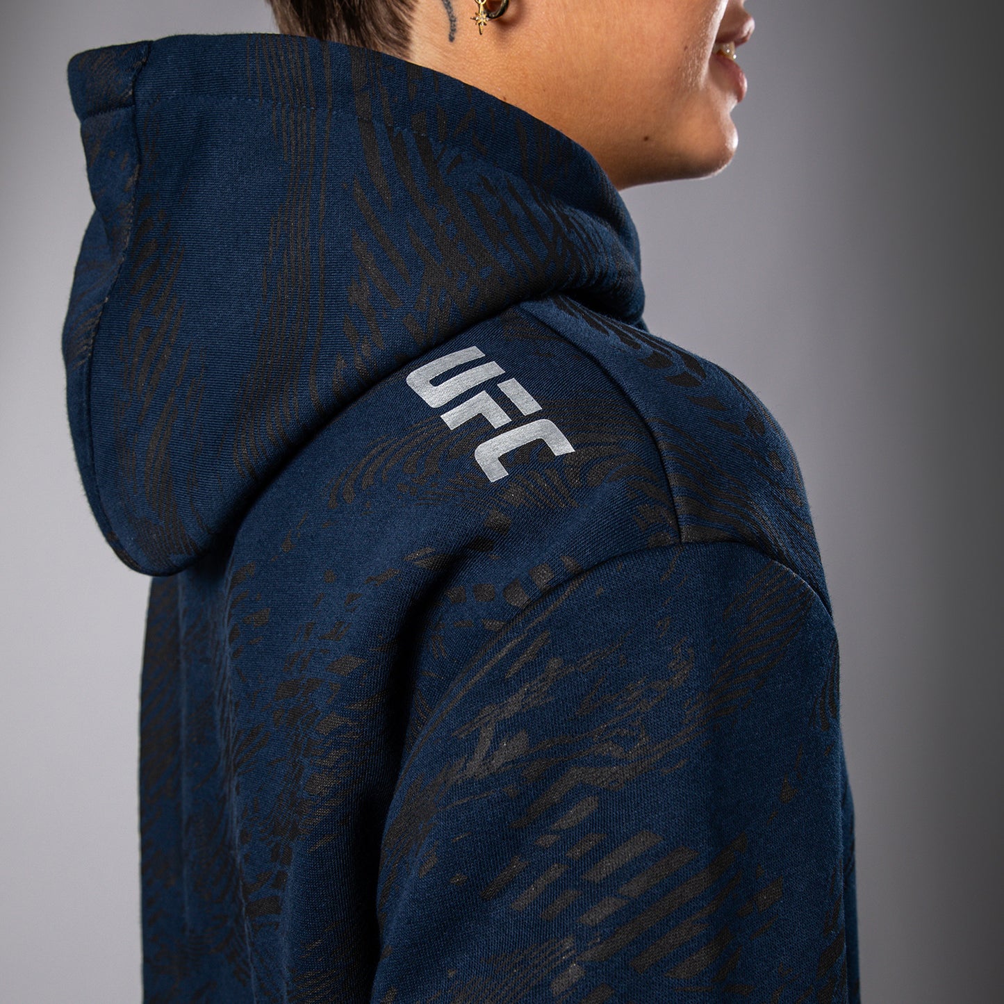 UFC Fusion by Venum Fight Week 女士连帽衫 – 海洋蓝