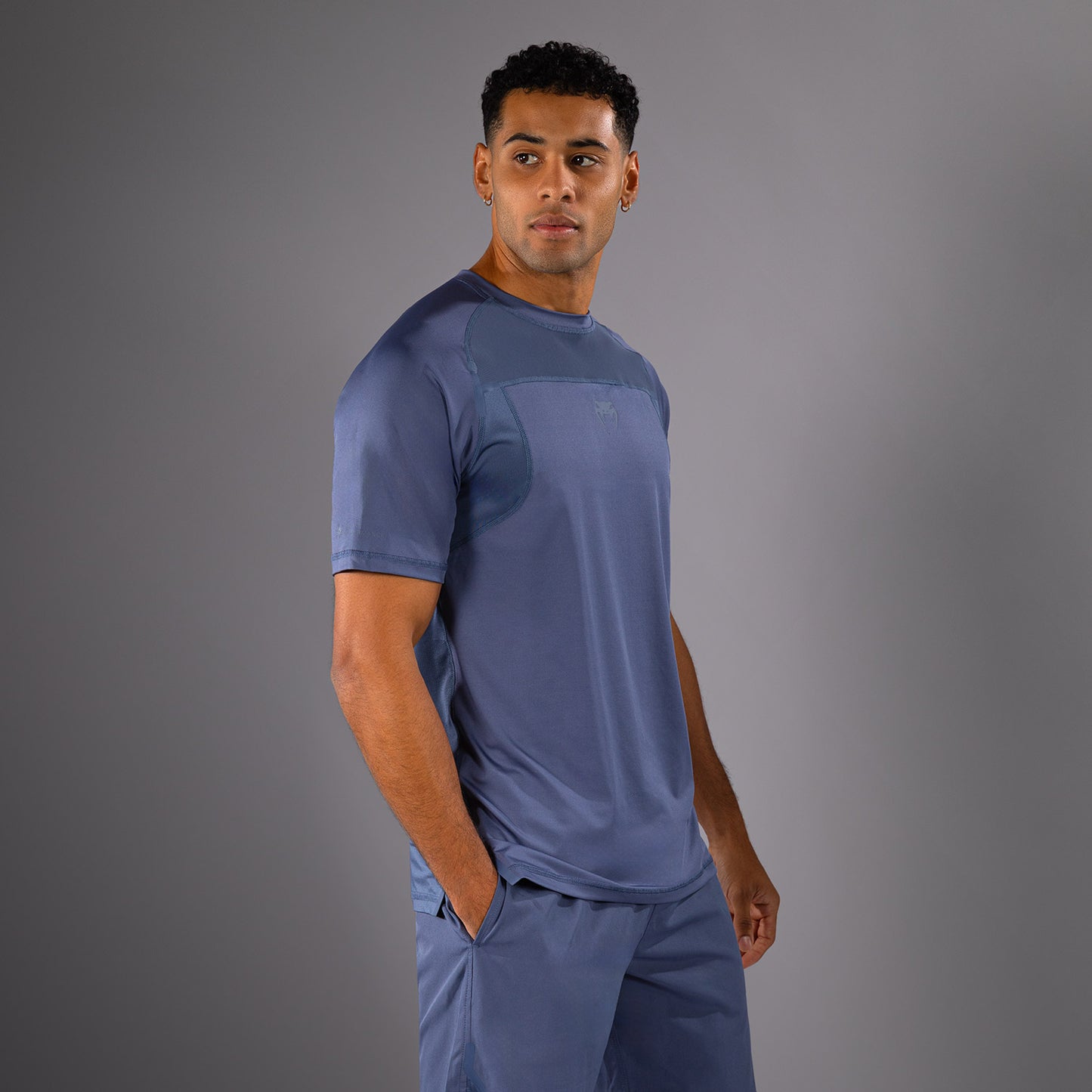Venum G-Fit Air 男士 Dry-Tech T恤 – 雾蓝色
