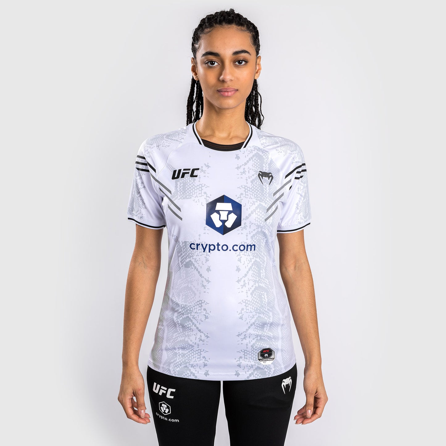 UFC Adrenaline by Venum Authentic Fight Night 女士款出场球衣 – 白色