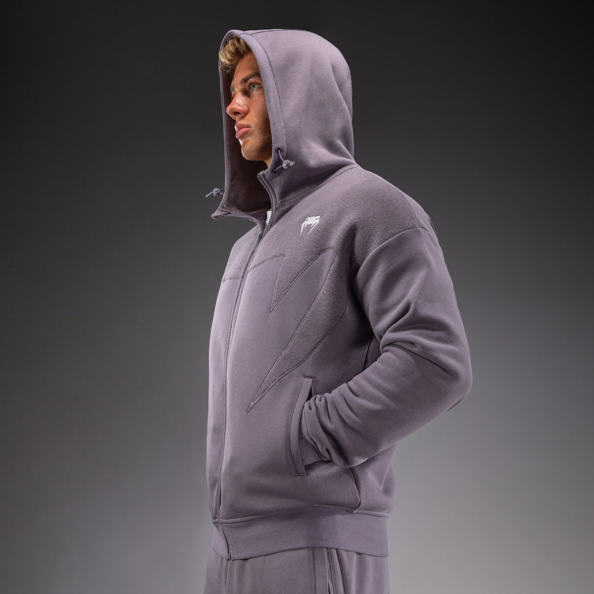 Venum Attack Fleece & Weave 运动夹克 - 薰衣草灰