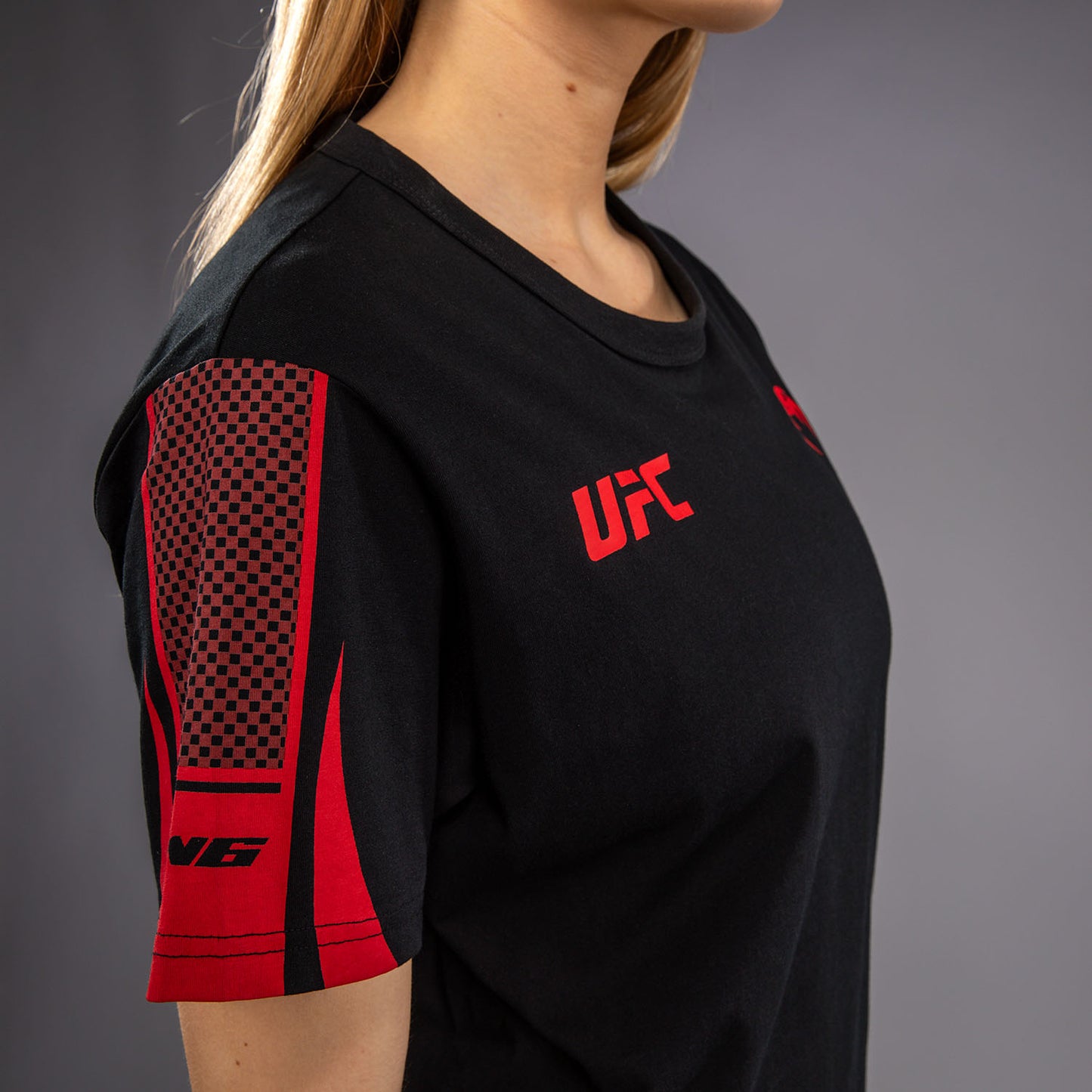Venum UFC Unity by Venum Authentic Fight Week 女子短袖T恤 - 黑色