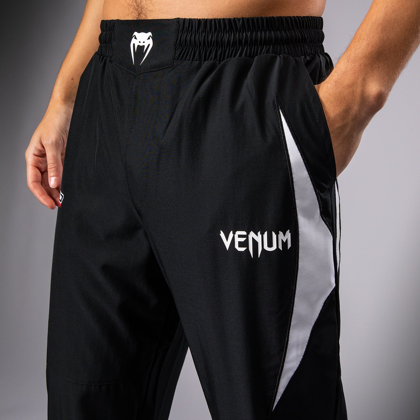 Venum x Bud Racing 男士慢跑裤 – 黑色/白色/酸橙绿
