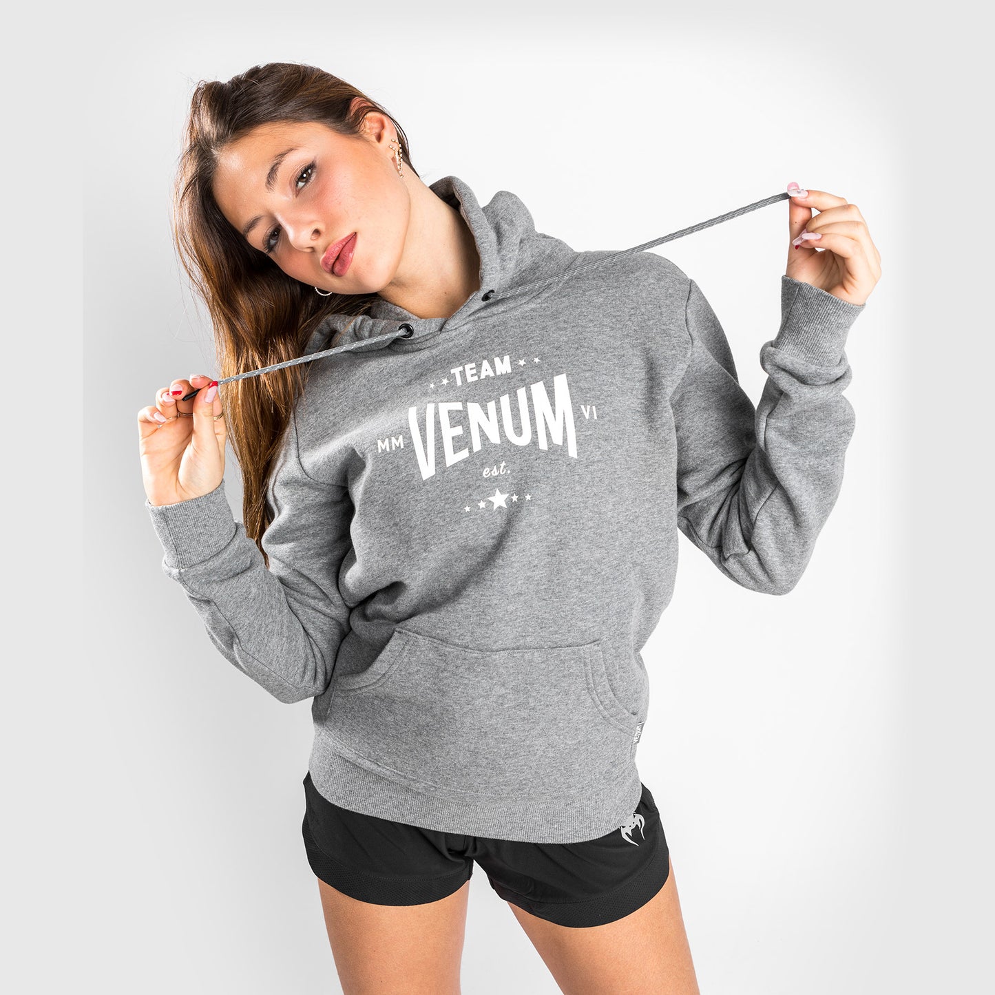 Venum Team 2.0 连帽衫–浅花灰色