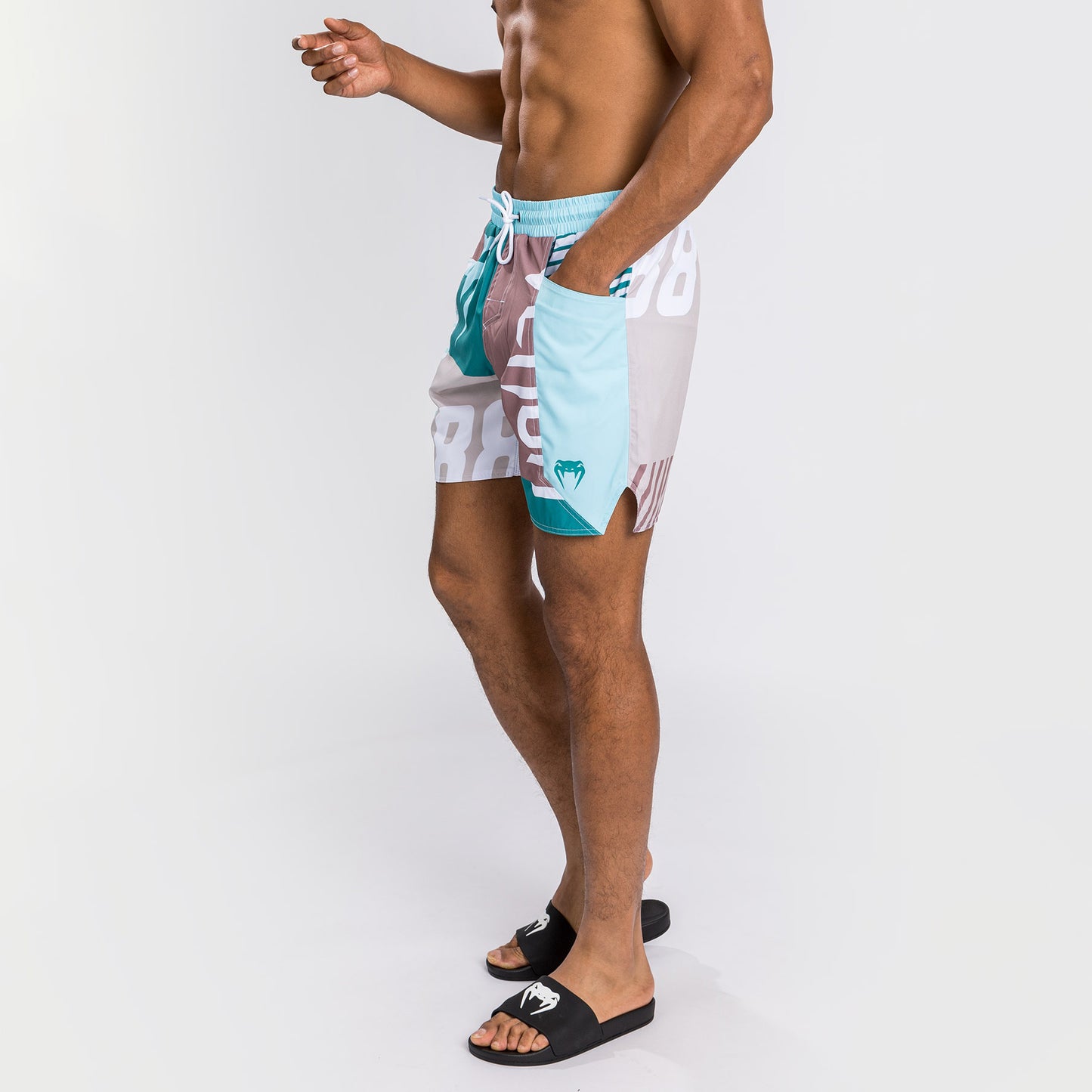 Venum Summer 88 格斗短裤 – 清水蓝/马赛克蓝