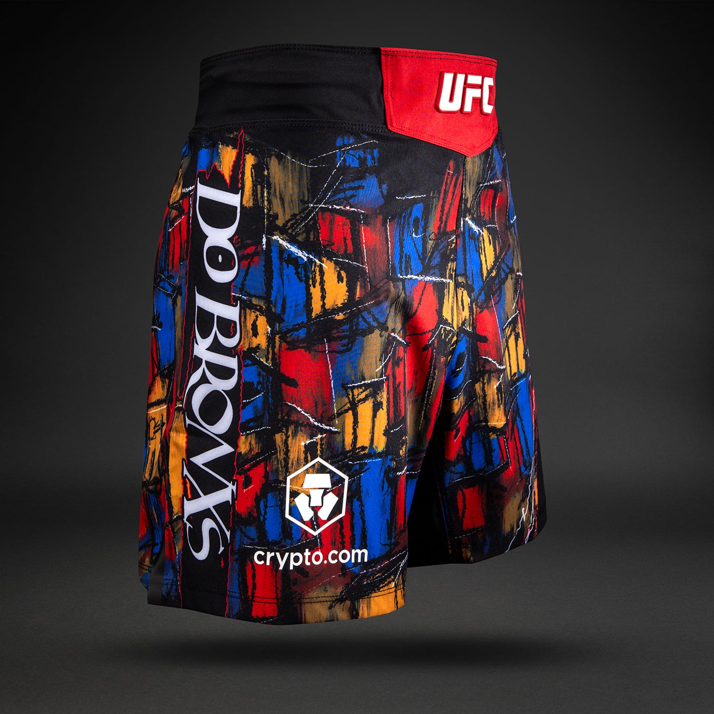 男士Venum UFC Unrivaled 红色Charles Oliveira格斗短裤