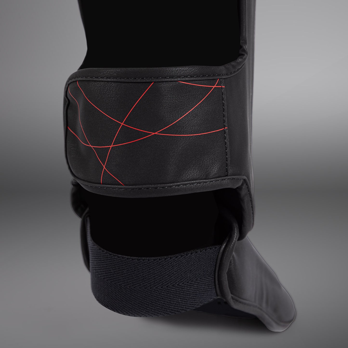 Venum Tactical XT 护胫 – 黑色/火红色