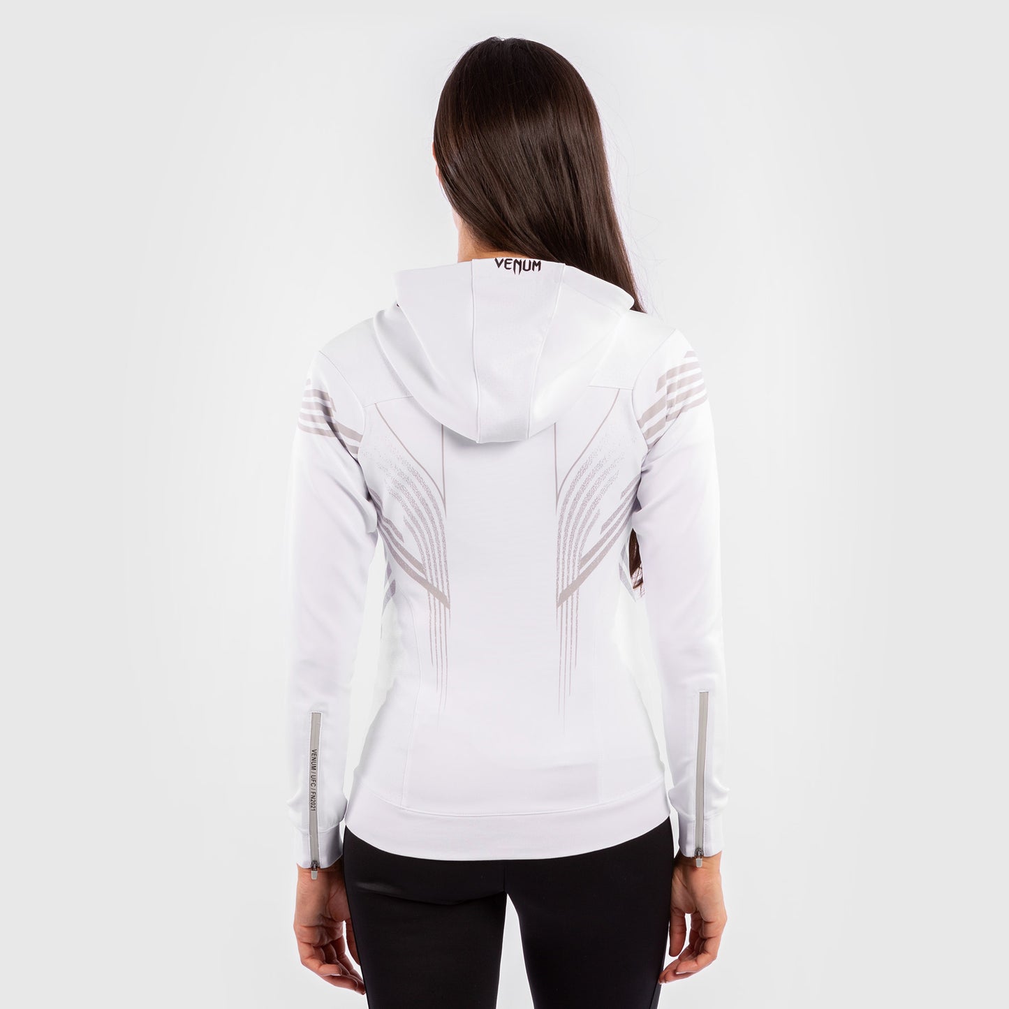 UFC Venum Authentic Fight Night 女士款连帽衫 – 白色