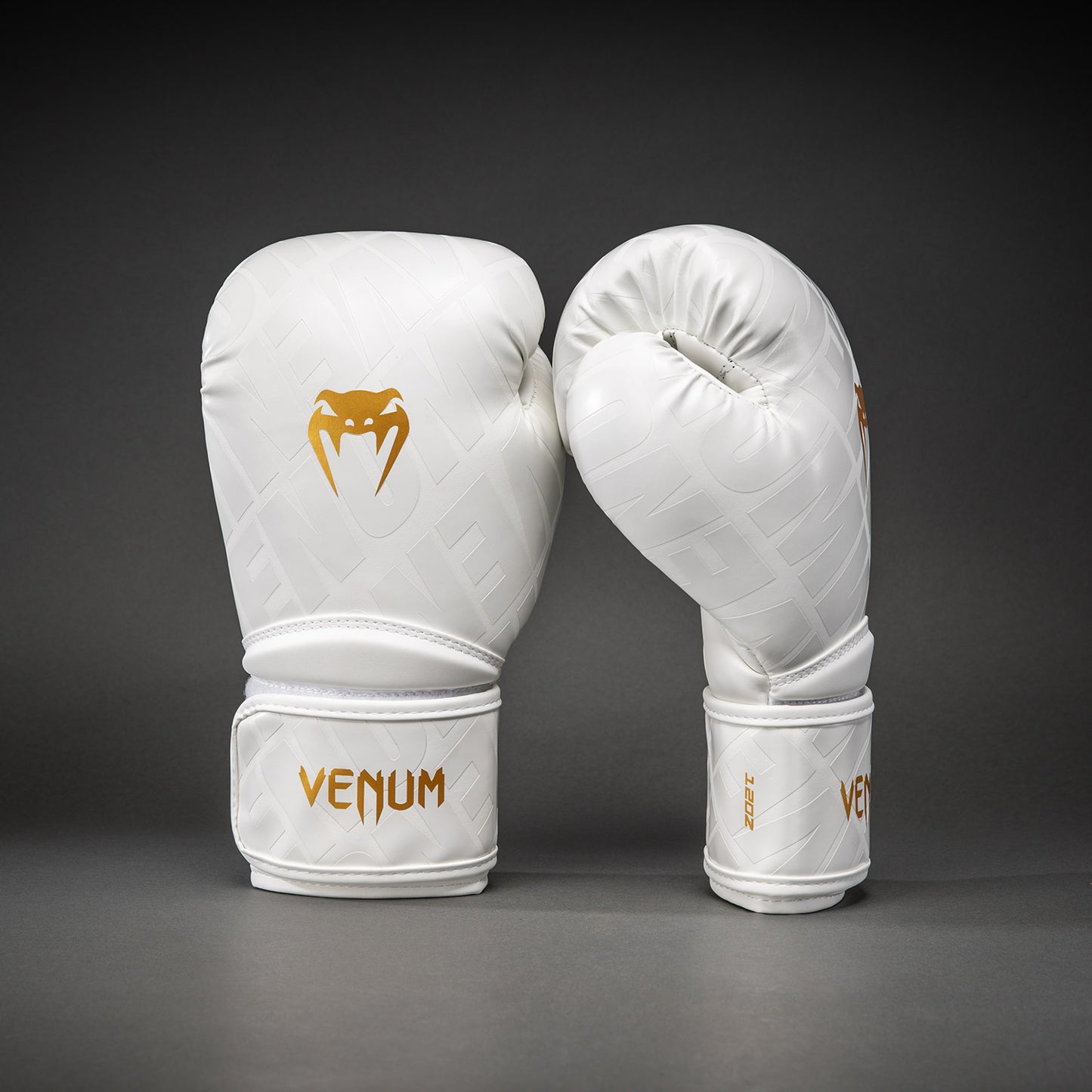 Venum Contender 1.5 XT 3D 拳击手套 - 白色/金色