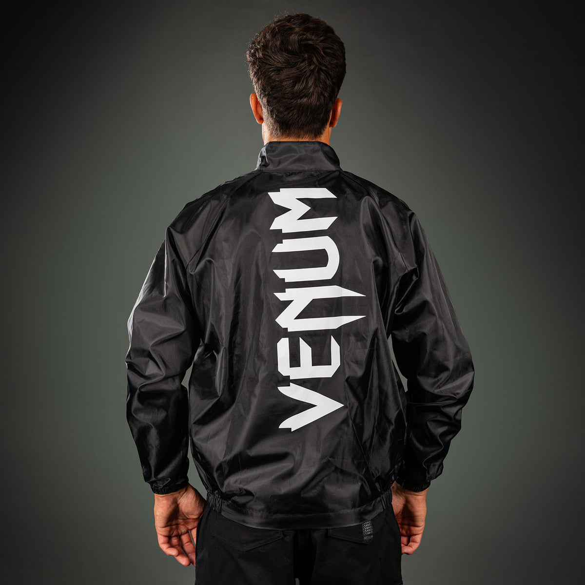 Venum MX Basics 训练夹克 - 黑色/白色