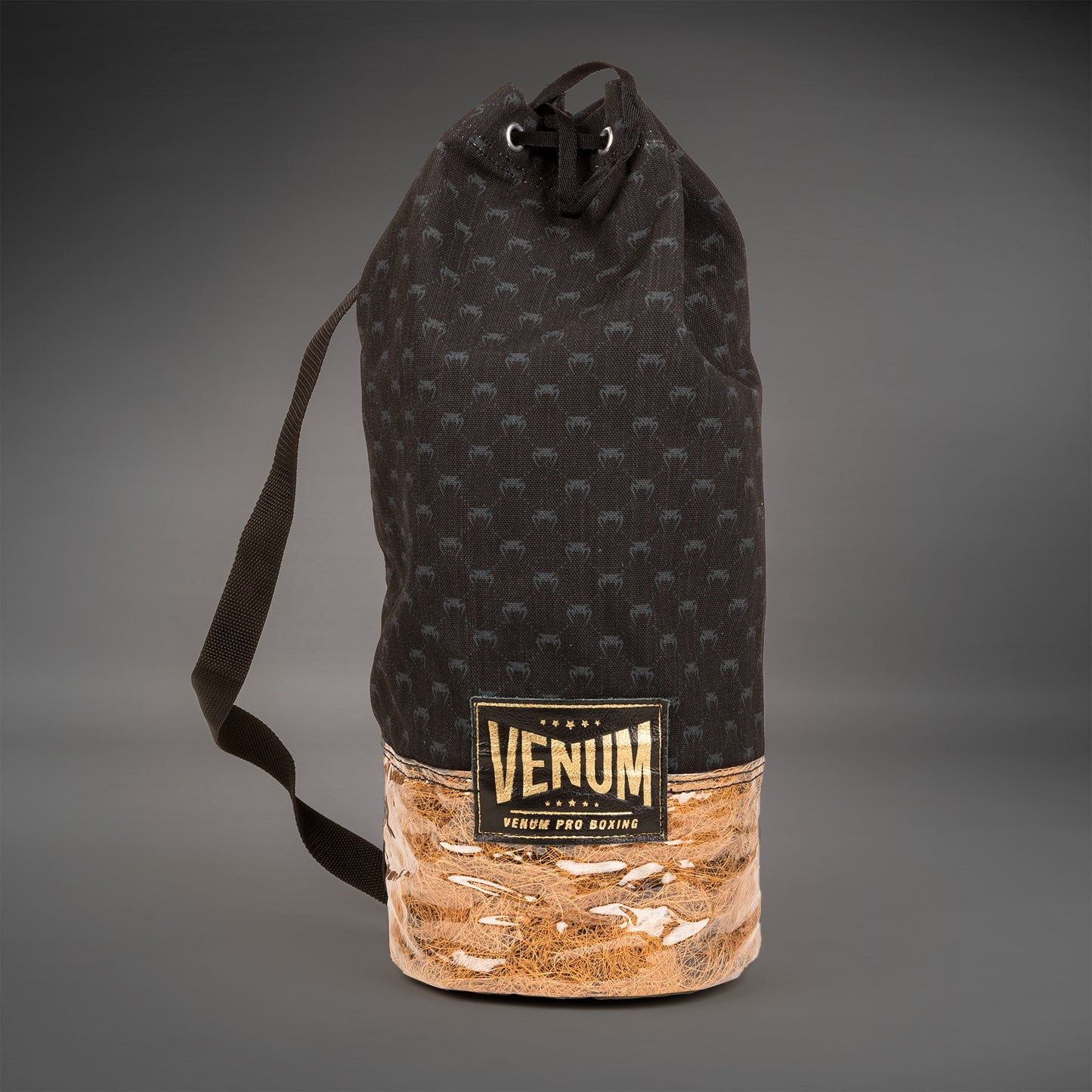 Venum Coco Monogram Pro系带拳击手套 – 强烈黑色