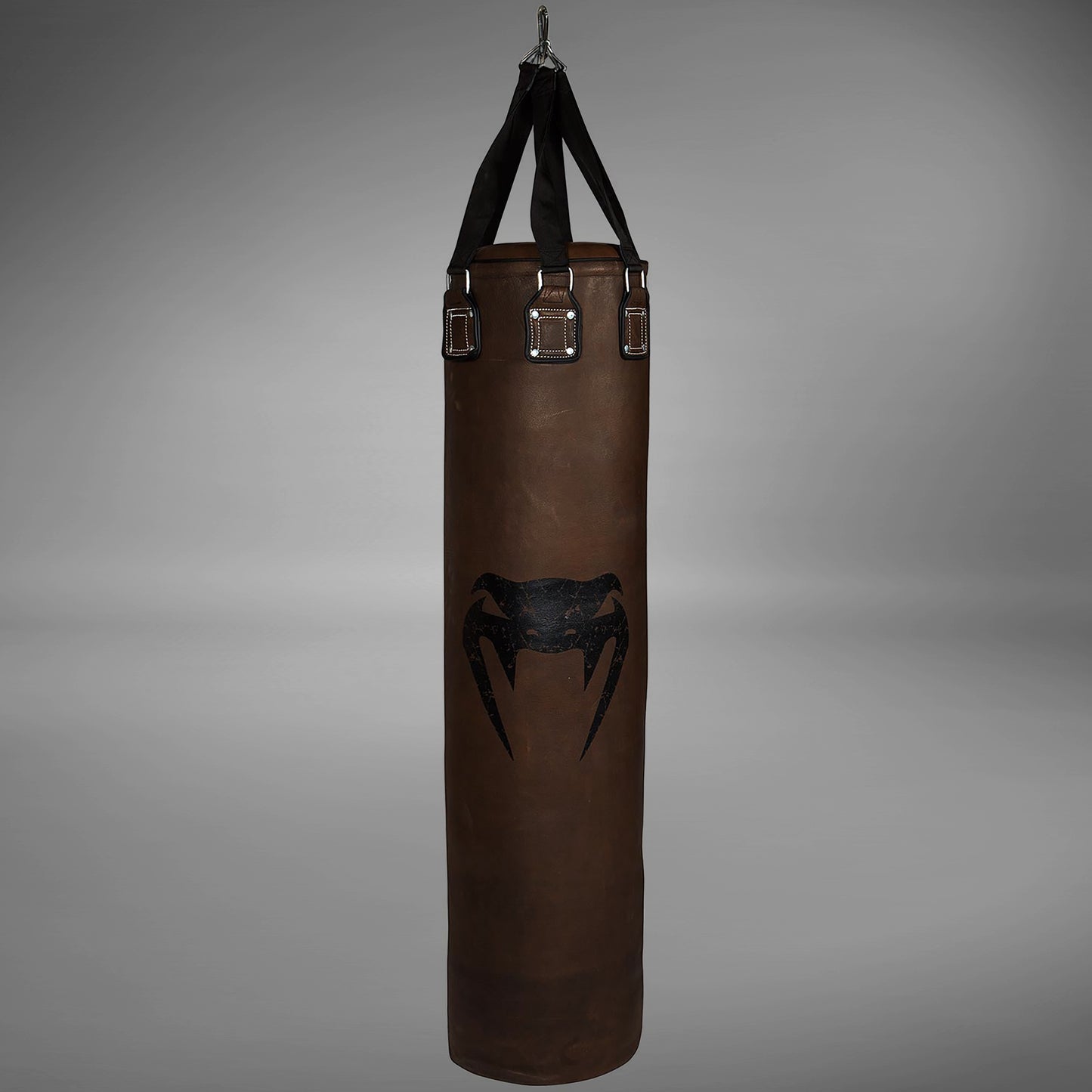 Venum Vintage 重型沙袋 – 棕色 – 填充 – 牛皮革