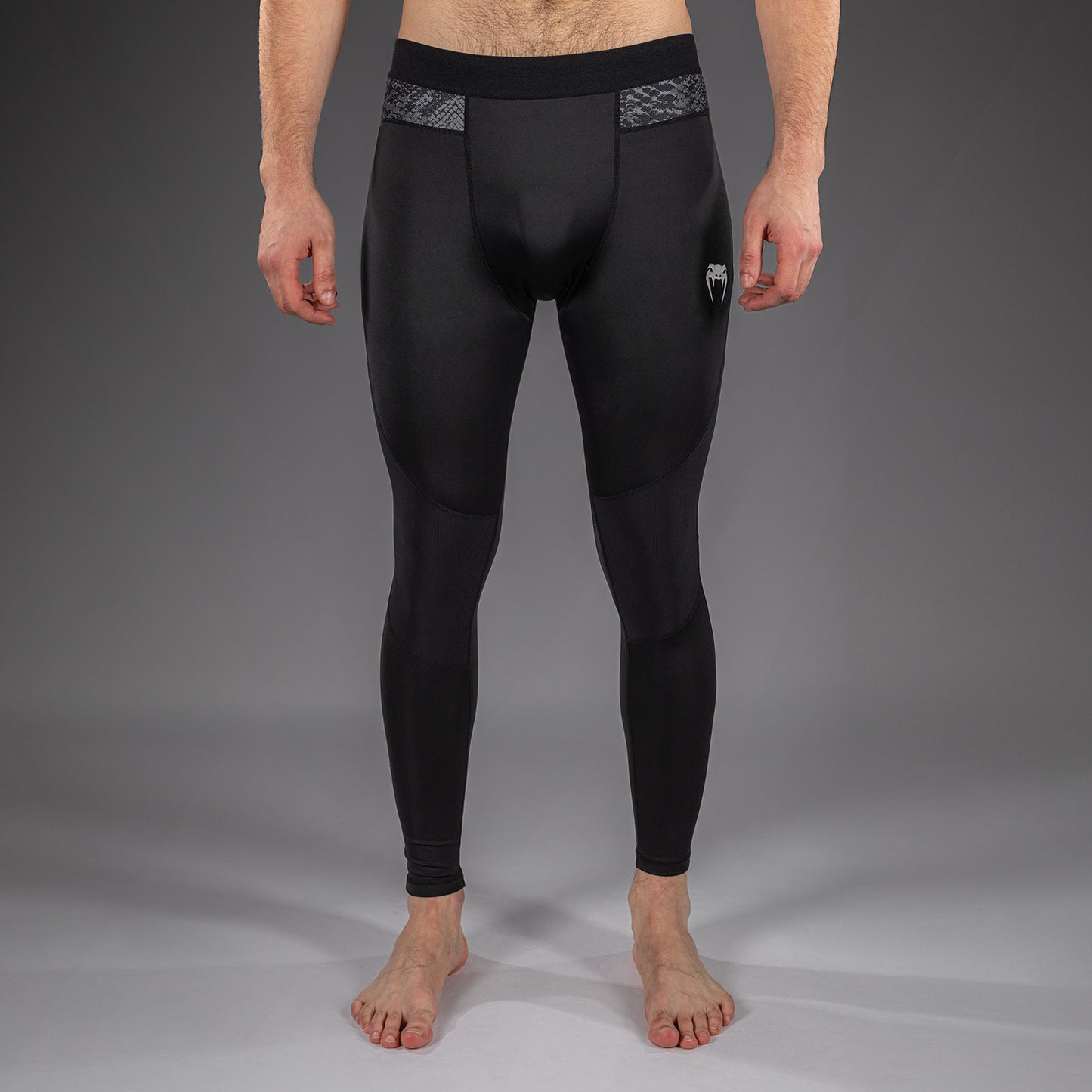 Venum G-Fit Scales 紧身裤 – 黑色/炭灰色
