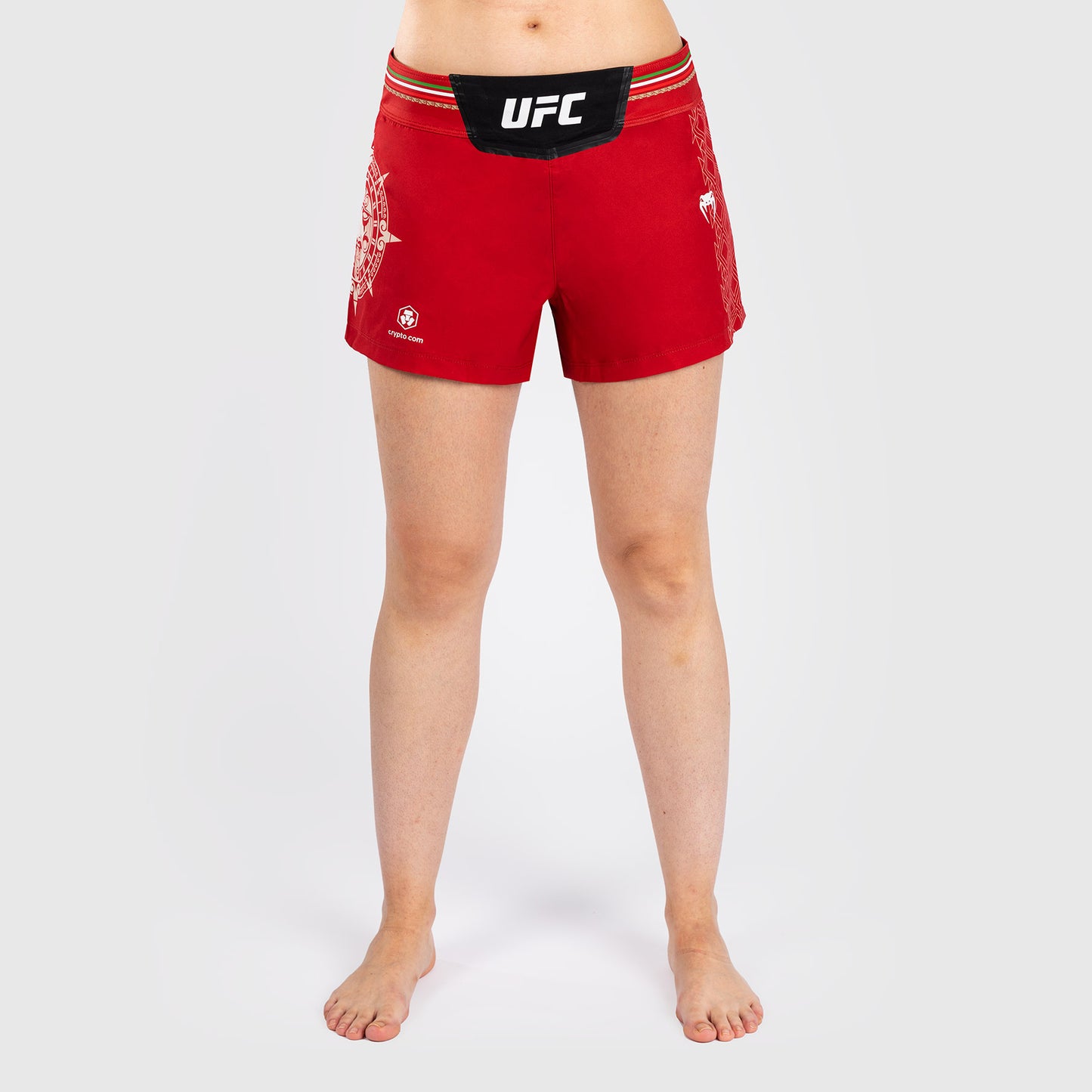 Noche UFC by Venum Authentic 女士格斗短裤 – 红色