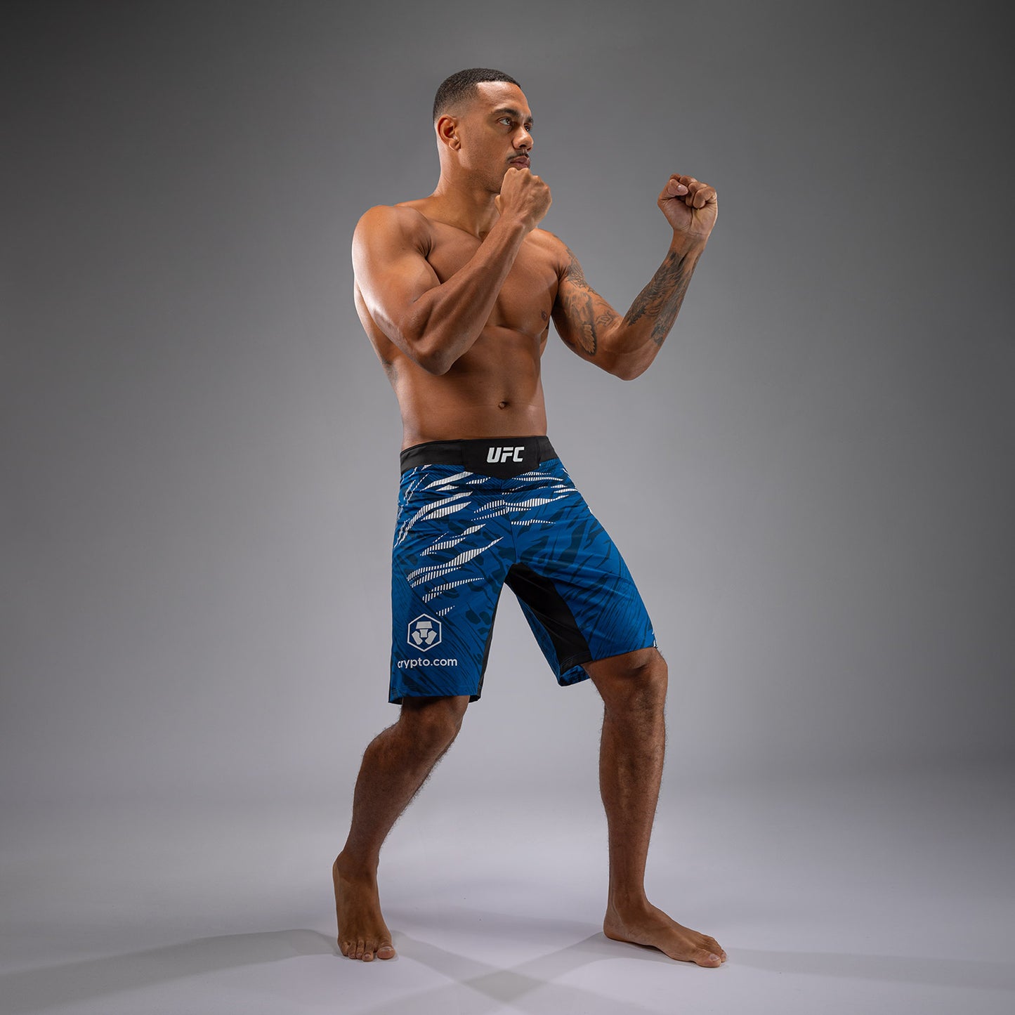 UFC Fusion by Venum Authentic Fight Night 男士格斗短裤 – 蓝色