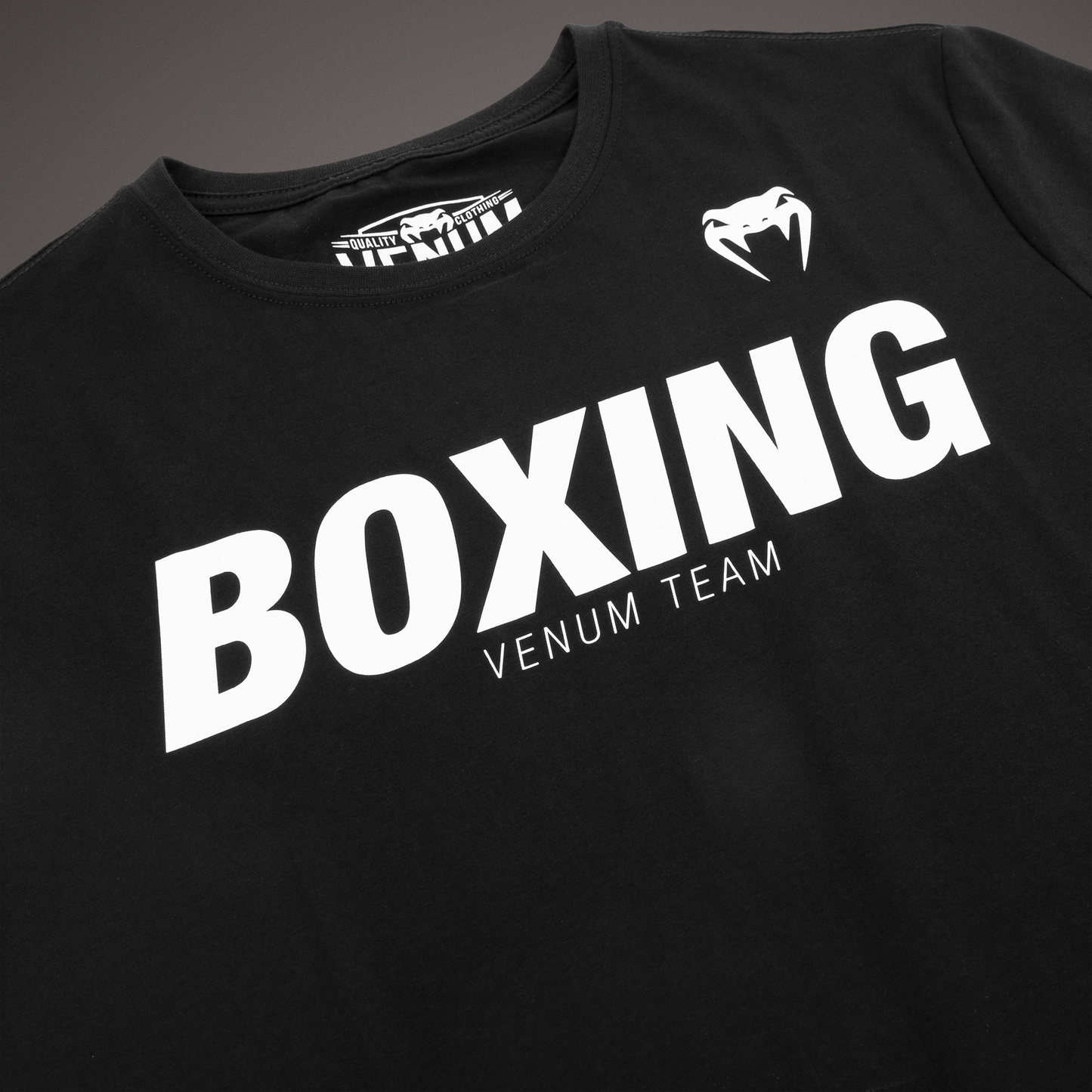 Venum Boxing VT 棉质T恤 – 黑色/白色