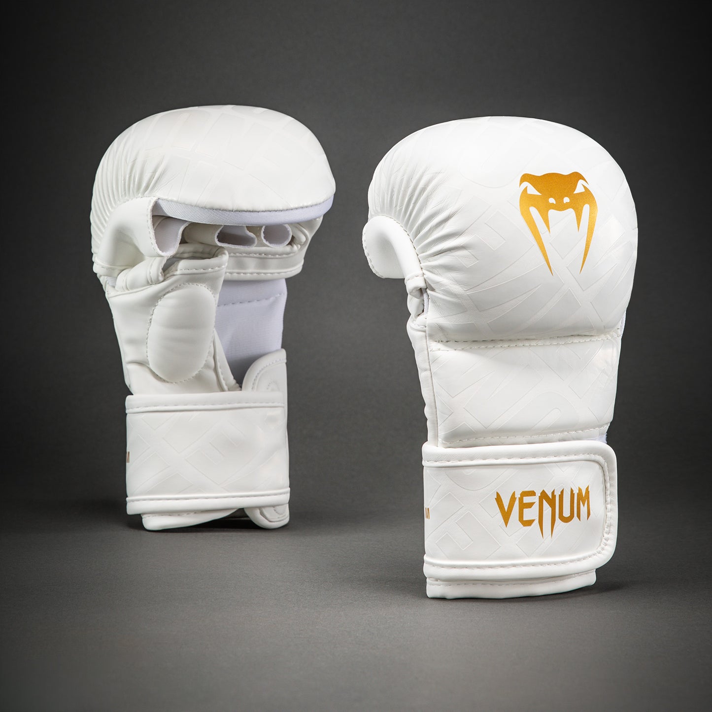 Venum Contender 1.5 XT 3D 实战手套 - 白色/金色