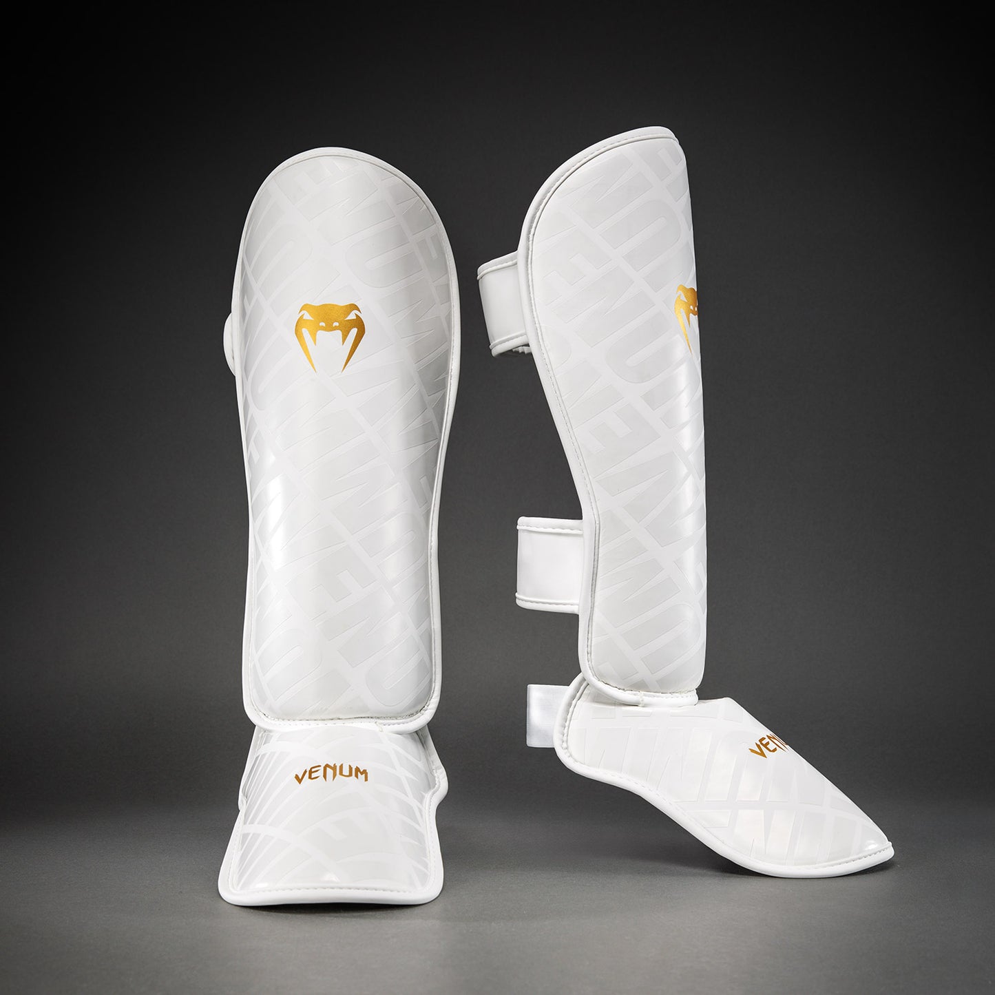 Venum Contender 1.5 XT 3D 护胫 - 白色/金色