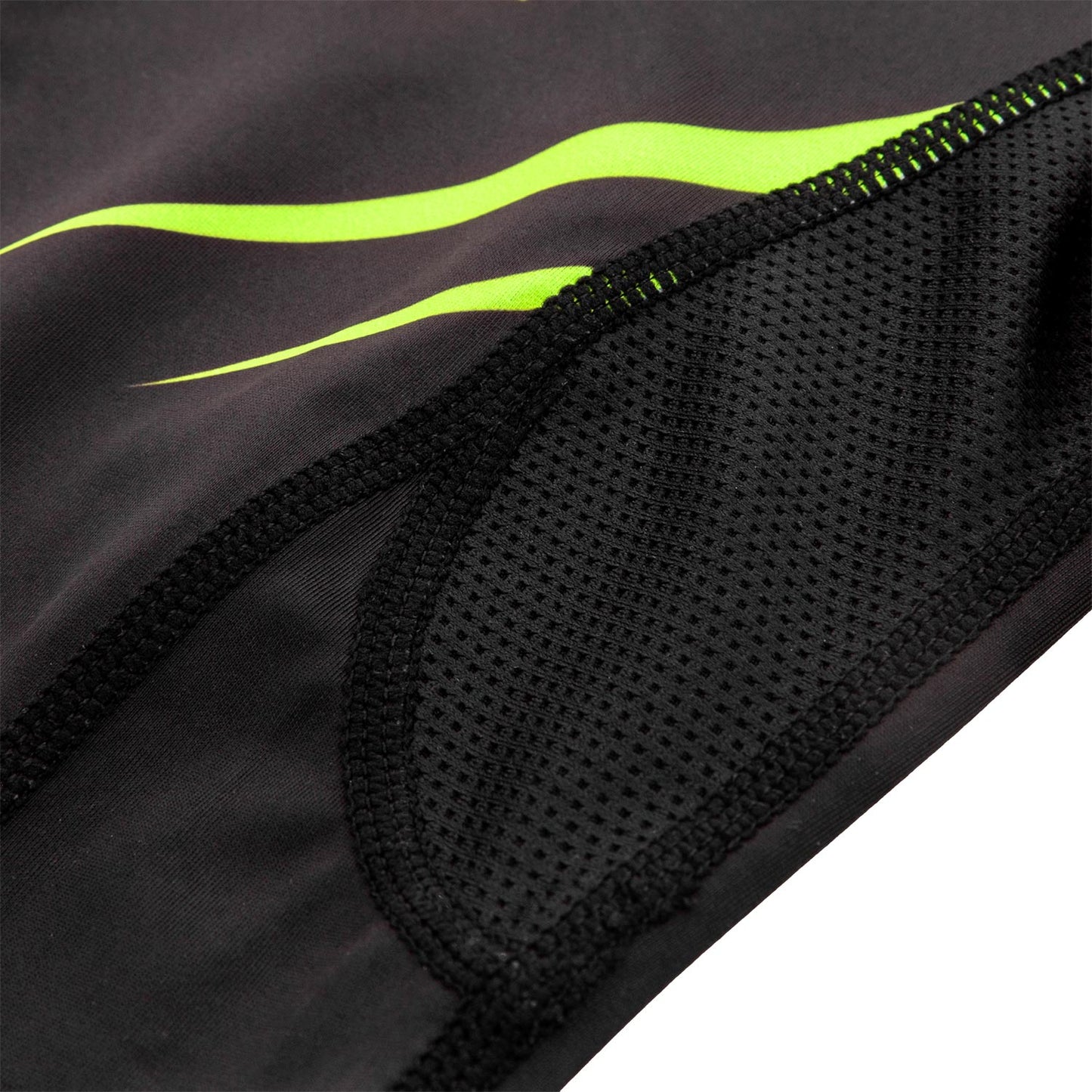Venum Training Camp 2.0 Rashguard - Short Sleeves - Black/Neo Yellow - For Women