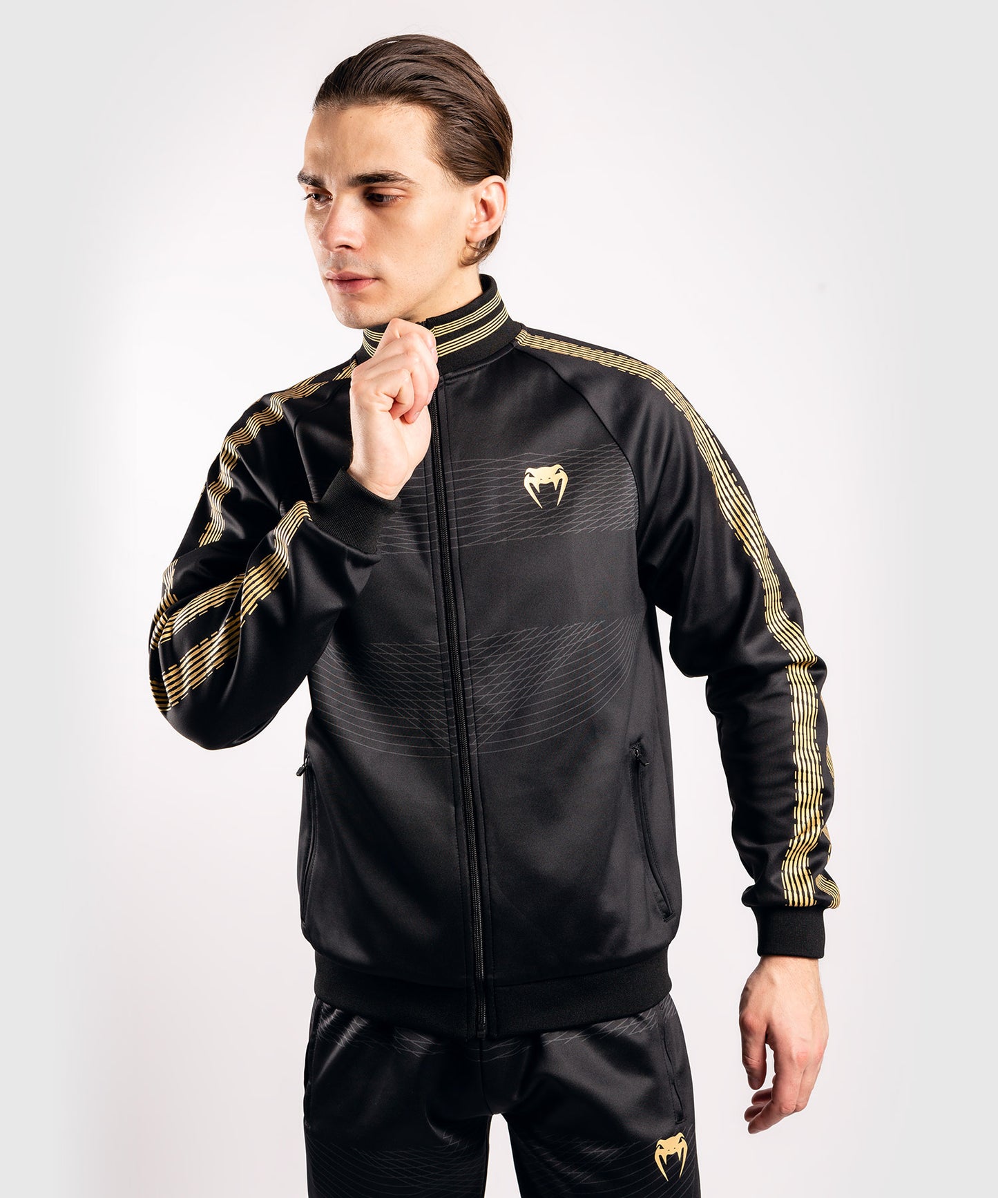 Venum "Club 182" Track Jackets - Black/Gold