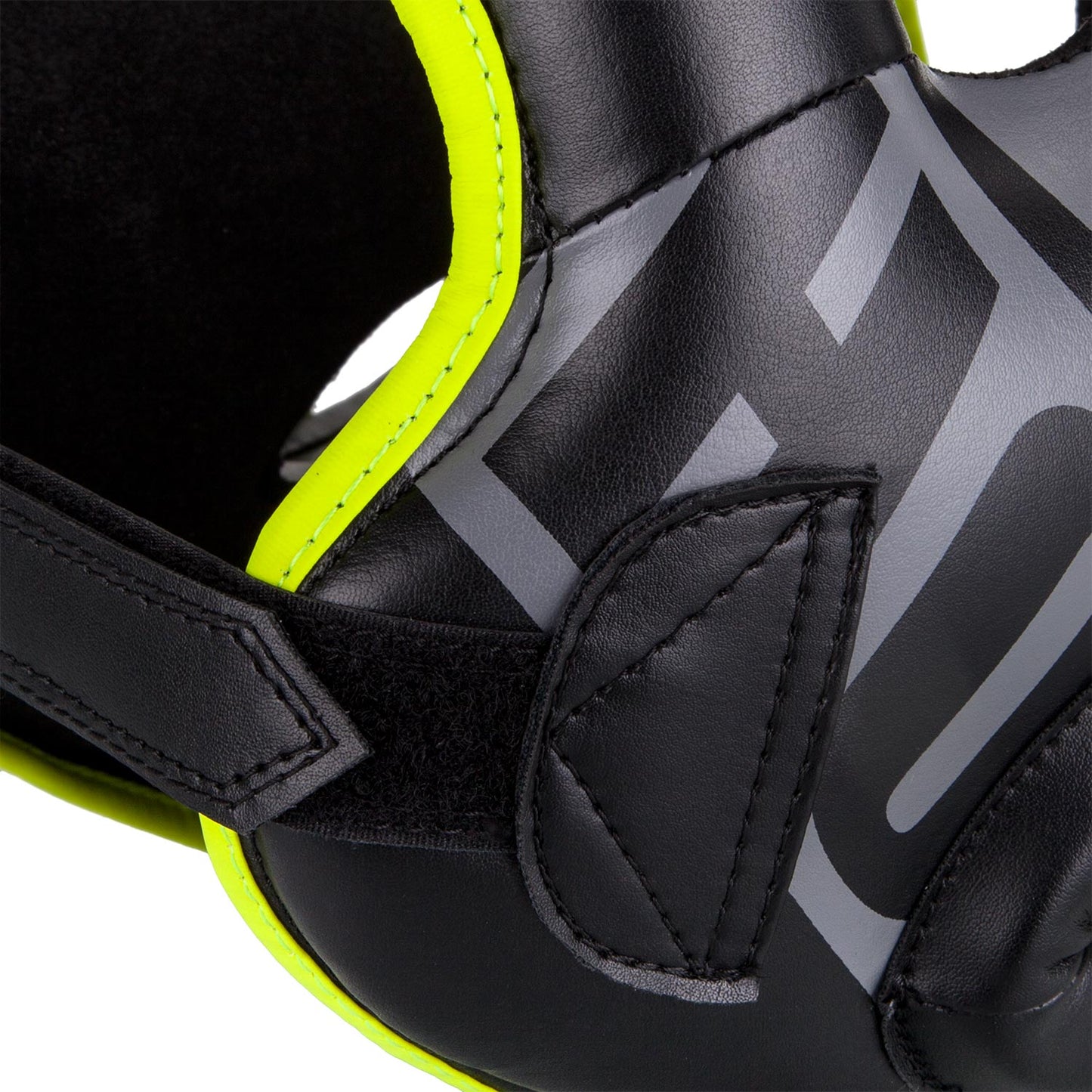 Ringhorns Nitro Headgear-Black/Neo Yellow