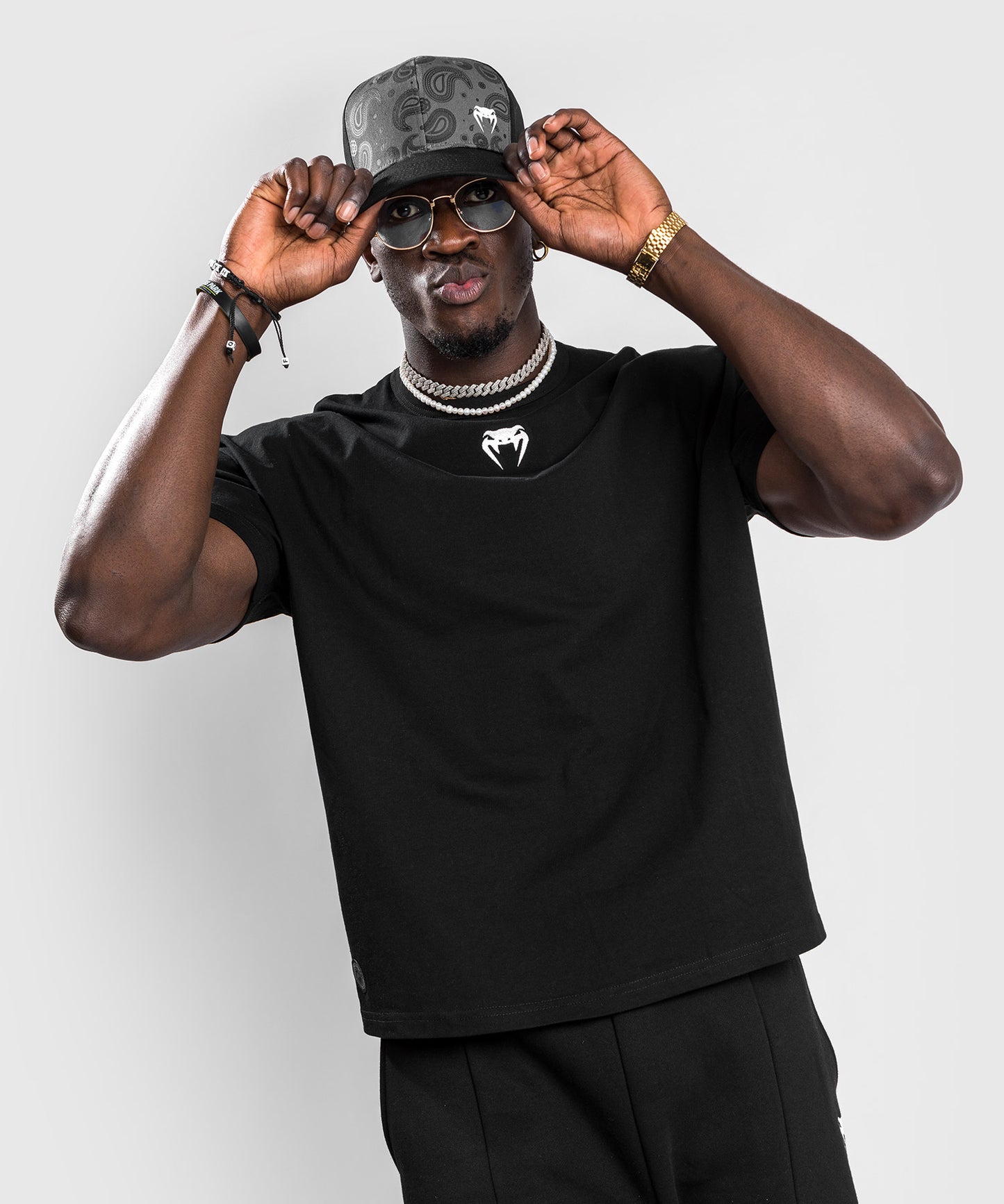 Venum Vortex XL T-Shirt  - Oversize - Black