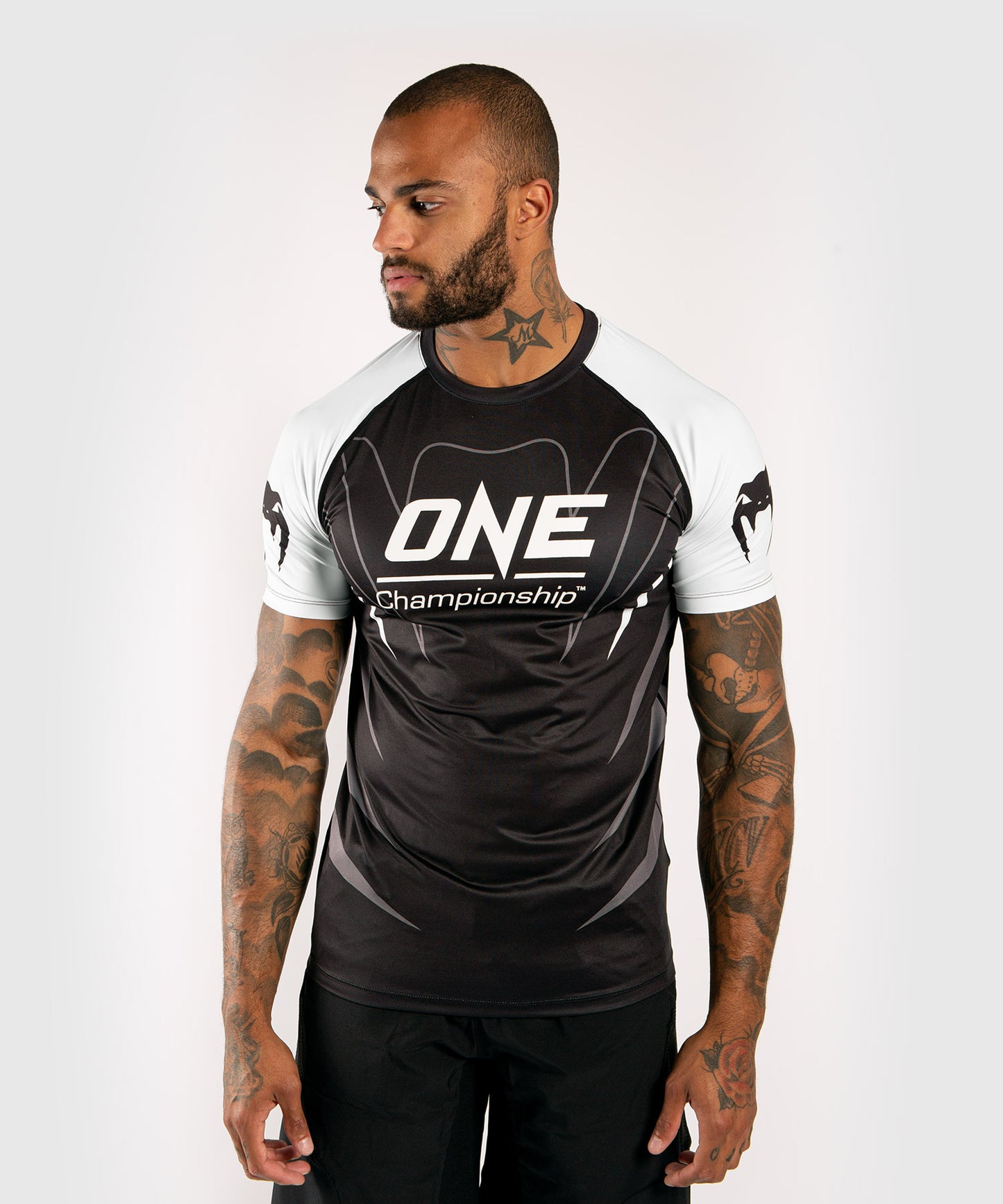 Venum x ONE FC Dry Tech T-shirt - White/Black