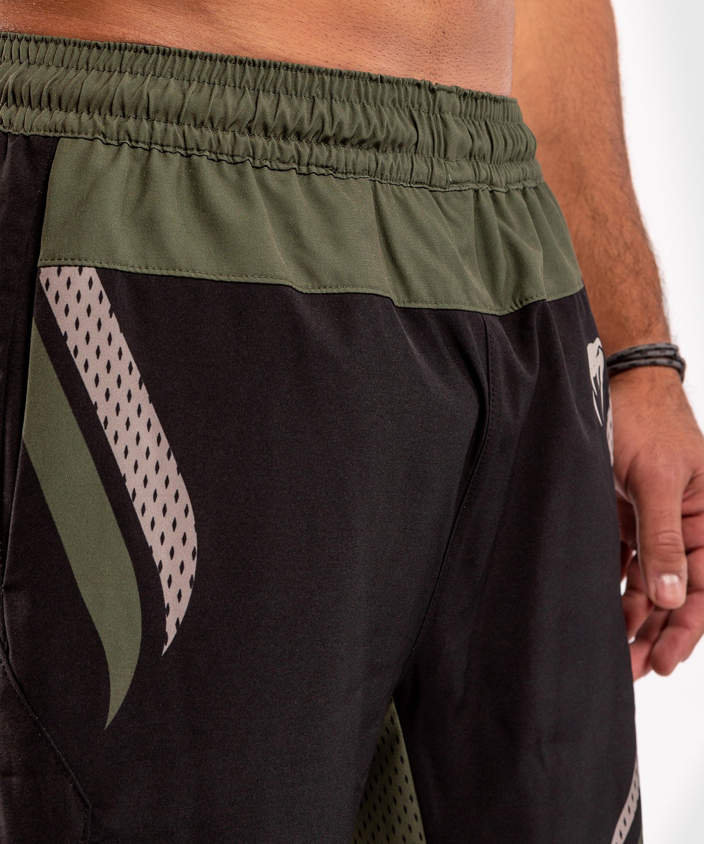 Venum ONE FC Impact Training shorts - Black/Khaki