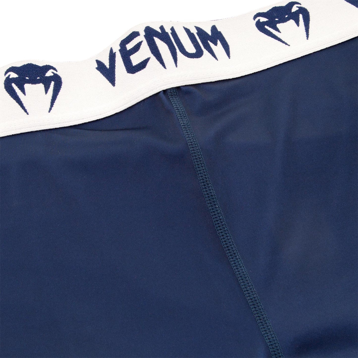 Venum Giant Compression Tights - Navy Blue/White