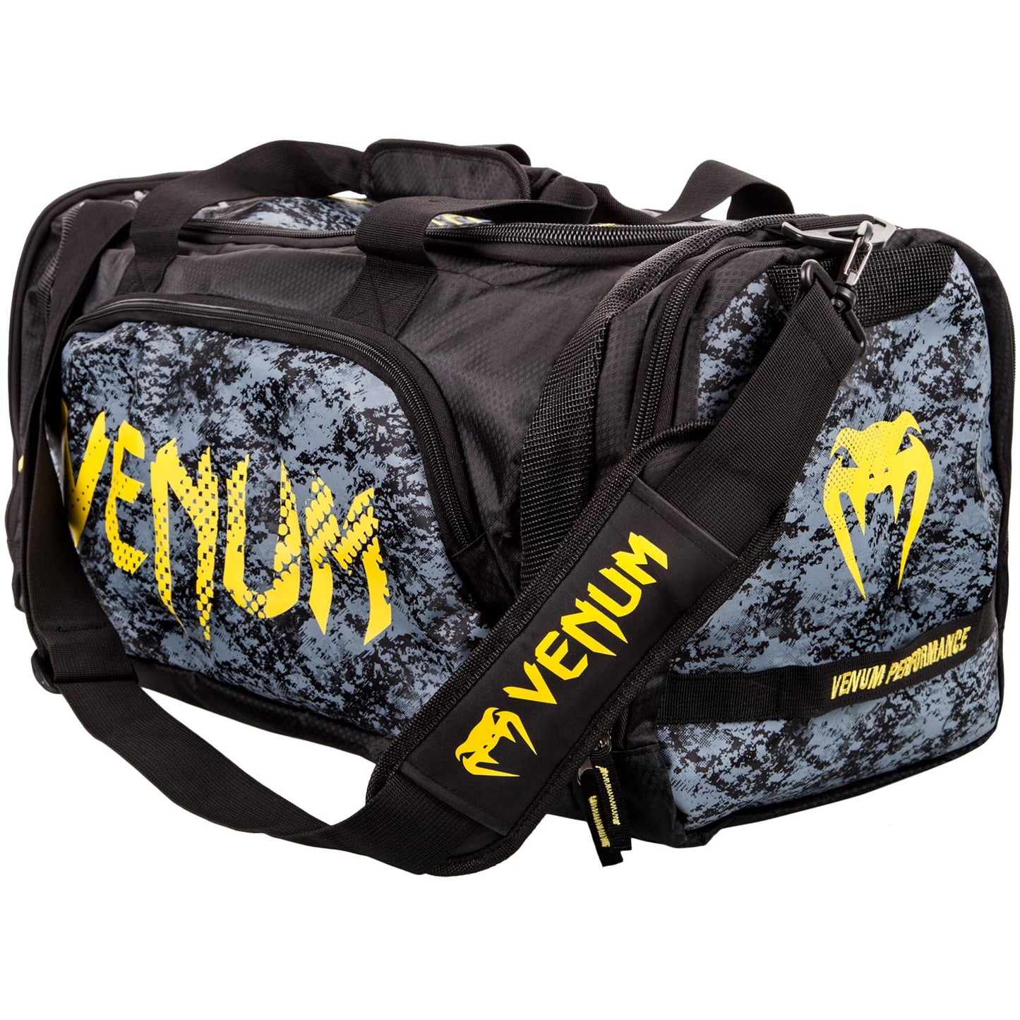 Venum Tramo Sport Bag - Black/Yellow