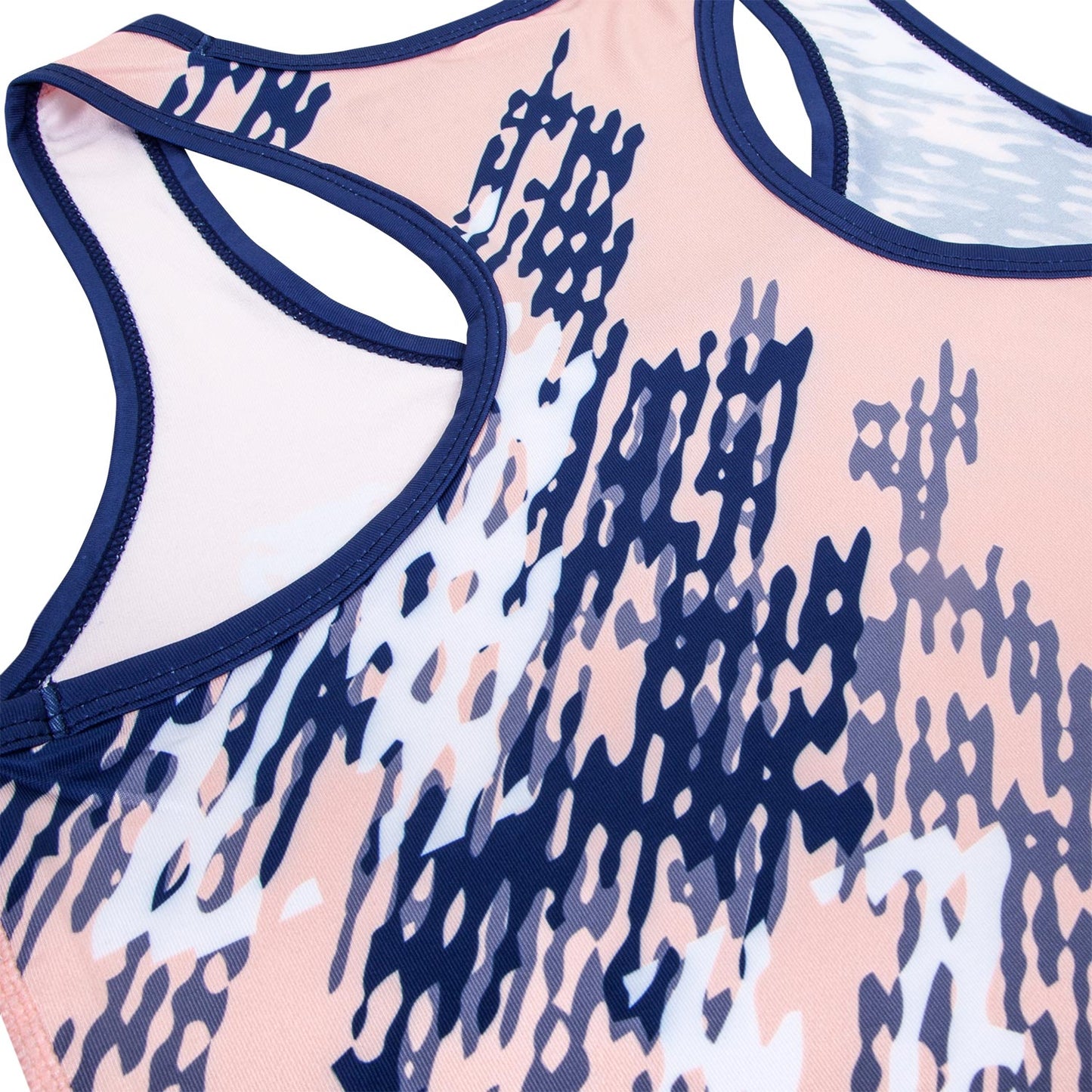 Venum Neo Camo Tank Top - Navy Blue/Coral