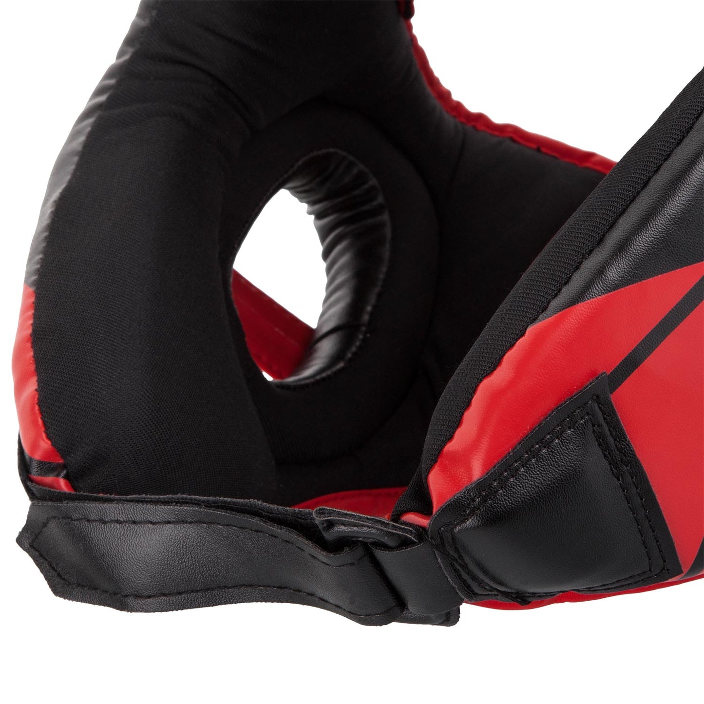 Venum Challenger Open Face Headgear - Black/Red