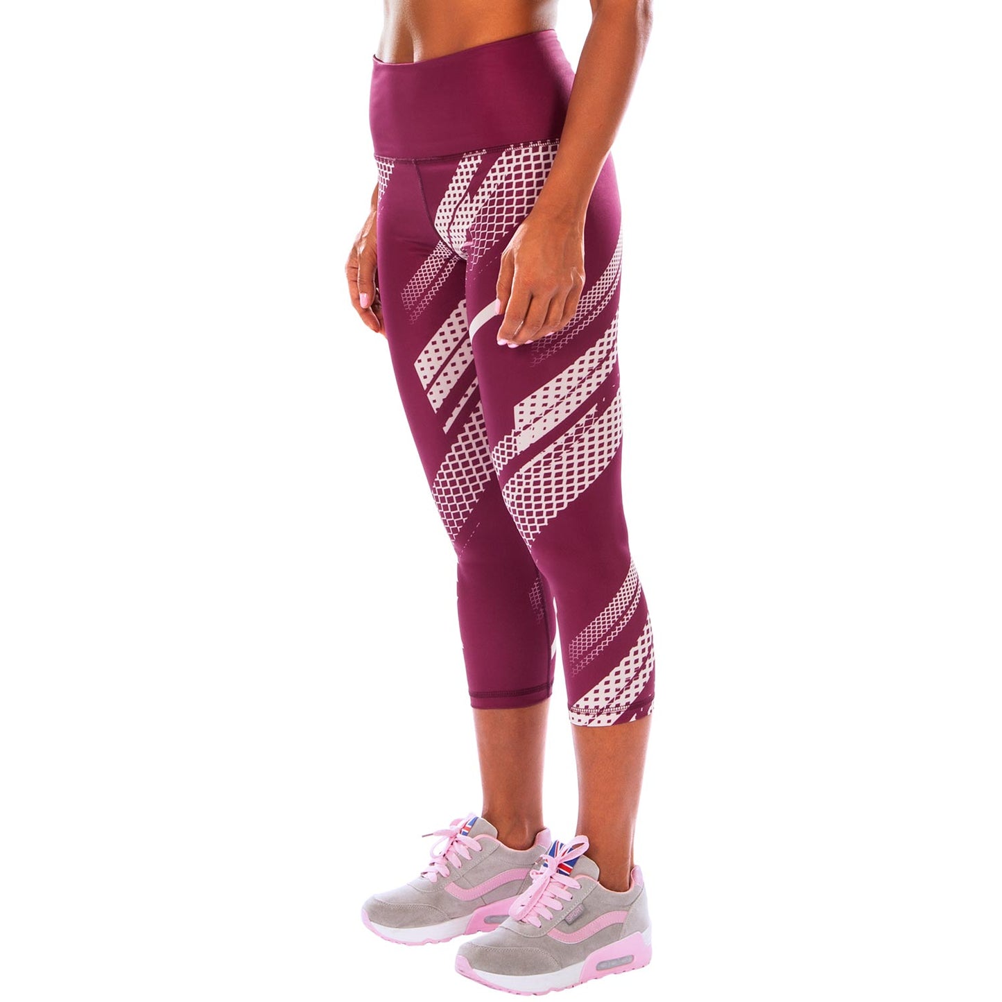 Venum Rapid Cropped Leggings - Plum