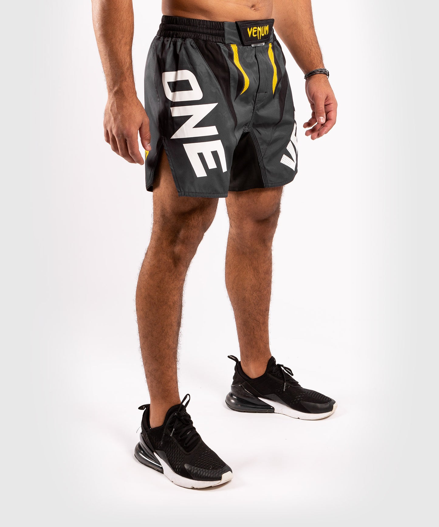 Venum ONE FC Impact Fightshorts - Grey/Yellow