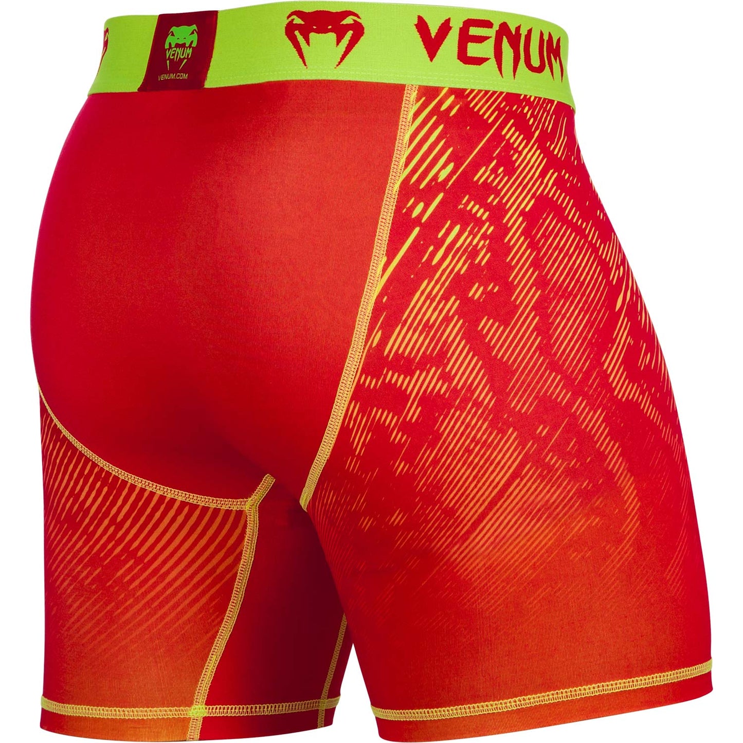 Venum Fusion Compression Shorts - Orange/Yellow