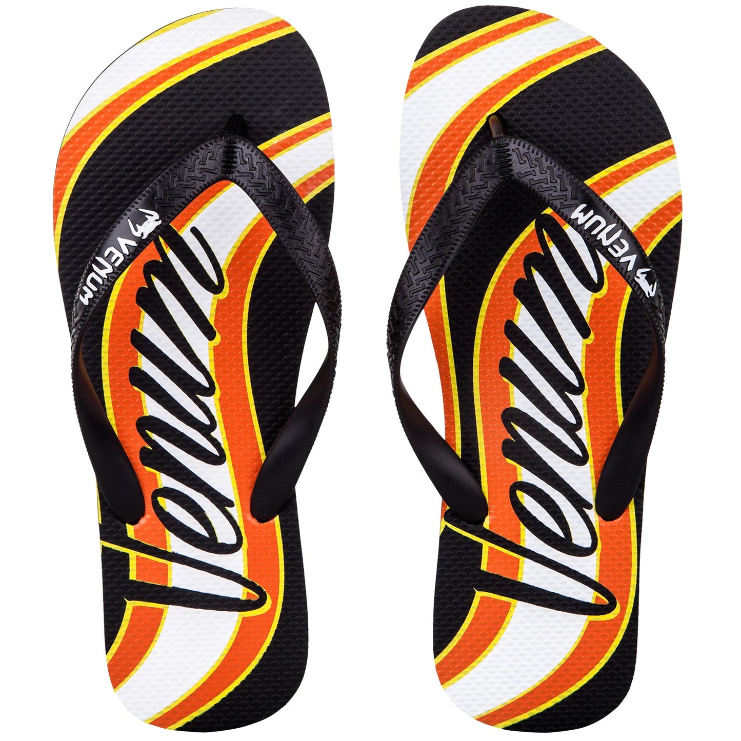 Venum Cutback Sandals - Black/Yellow