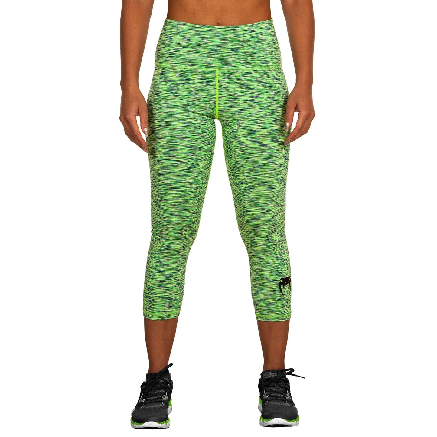 Venum Heather Legging Crops - Green