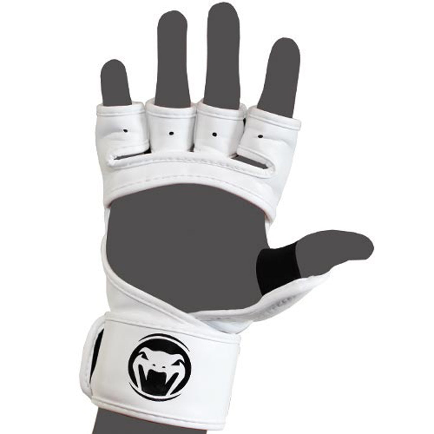 Venum Impact MMA Gloves - Skintex Leather - White